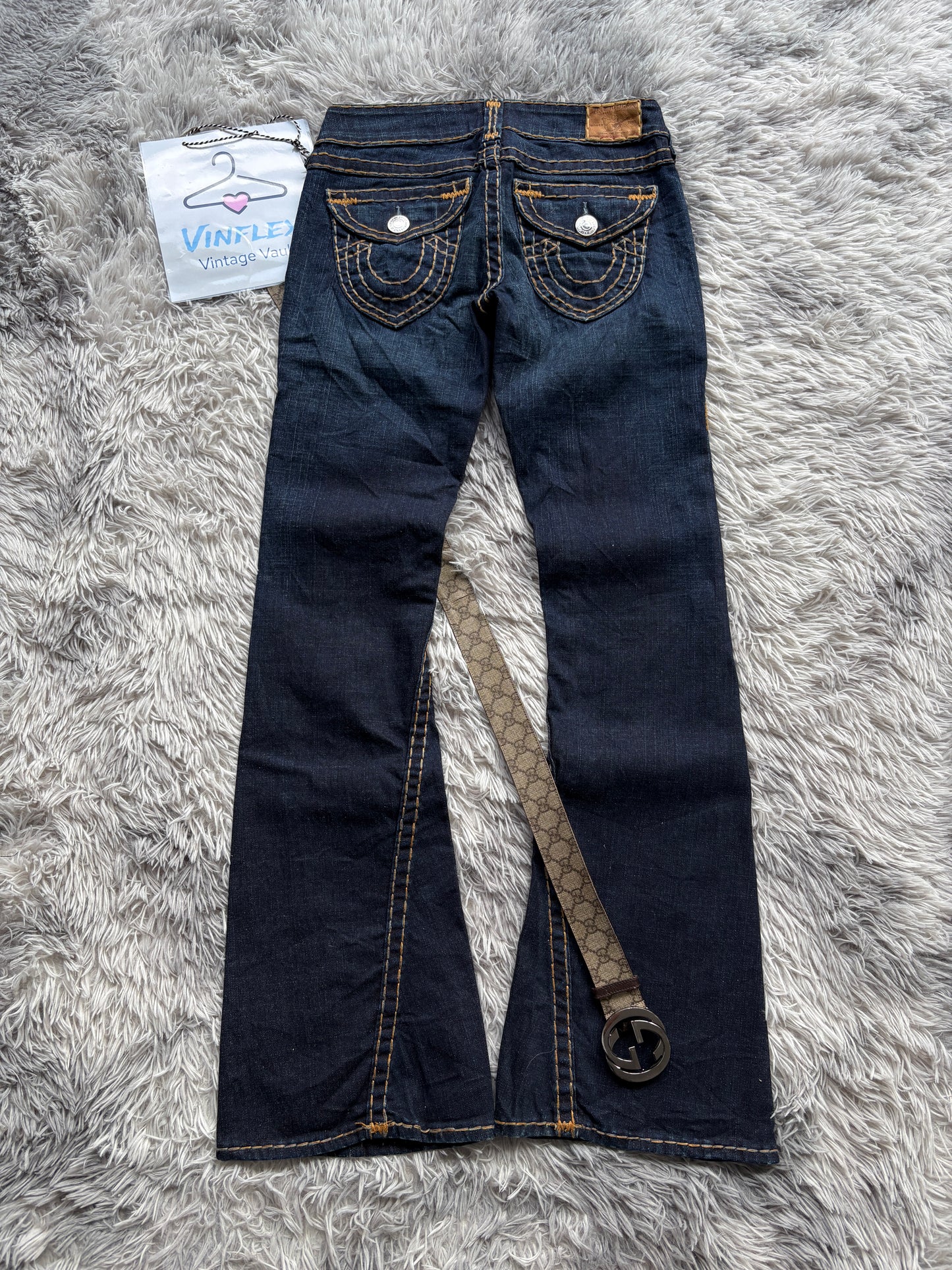True Religion Flared Jeans (27) S