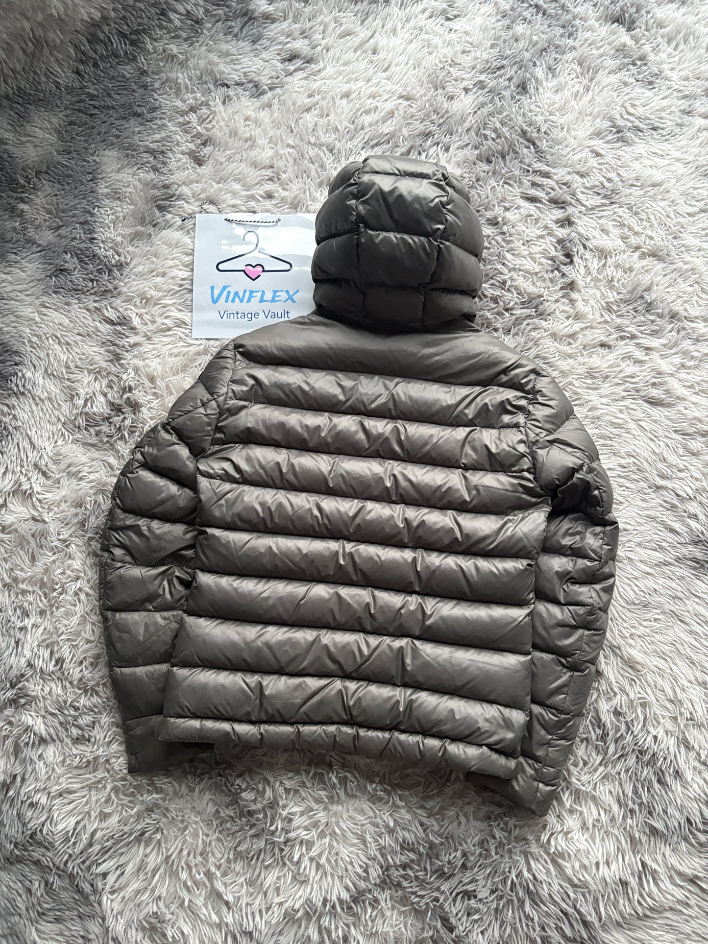 Blauer Pufferjacke (S)