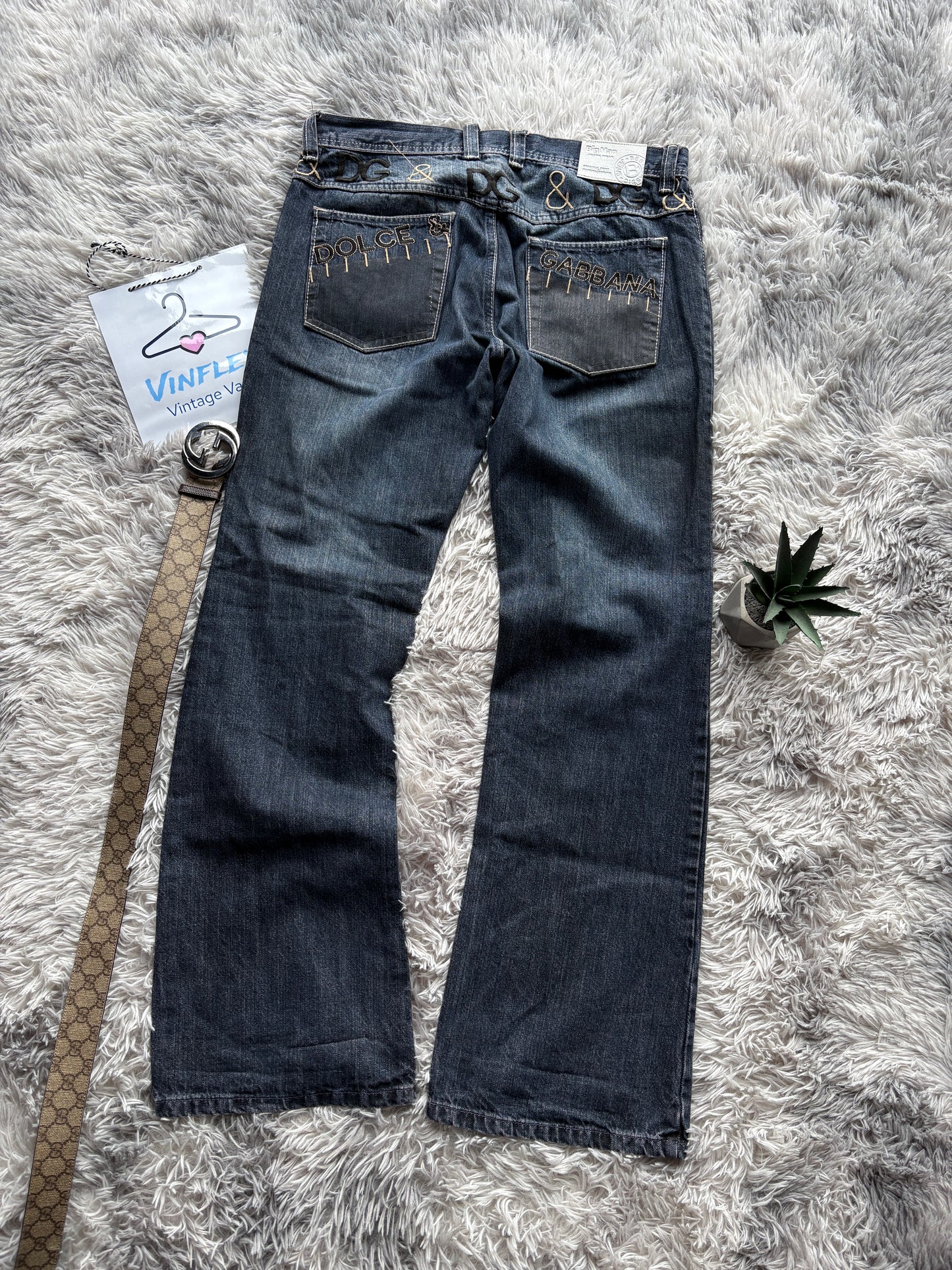 Dolce & Gabbana Custom Printed Jeans (34)