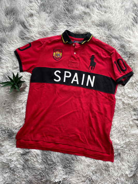 Ralph Lauren Spain 10 Chief Keef Polo T-Shirt (L)