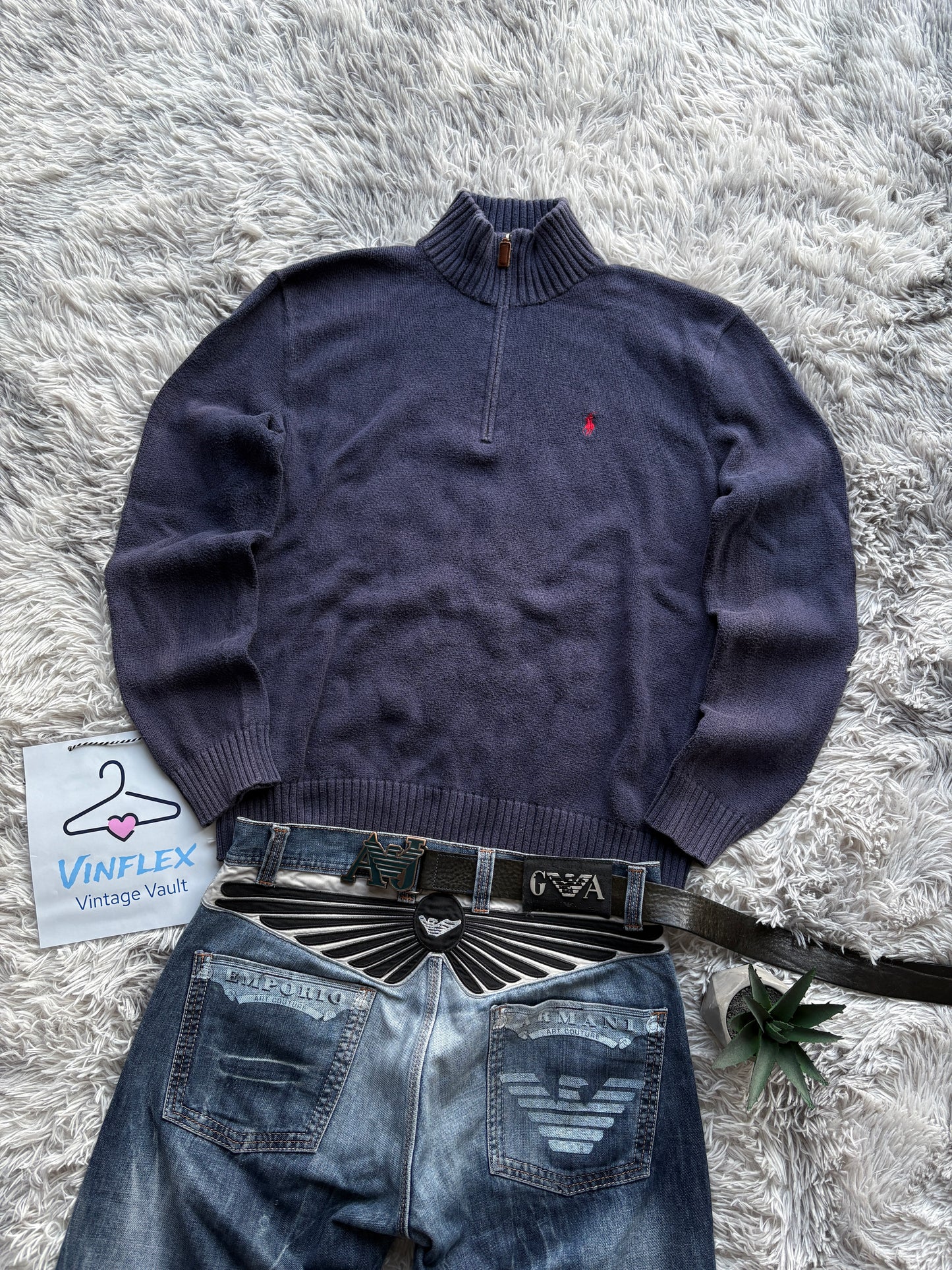 Ralph Lauren Half-Zip (M)