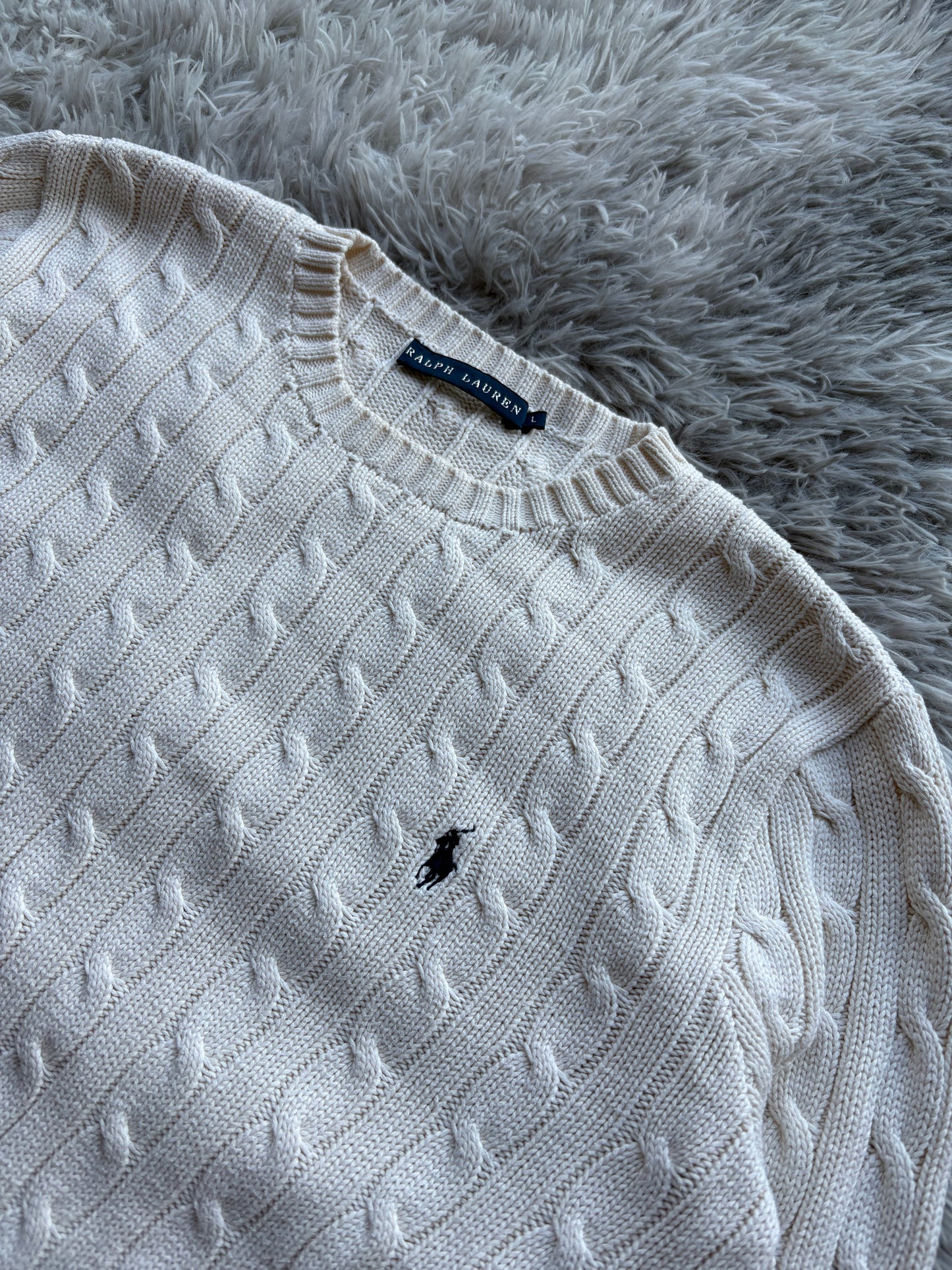 Ralph Lauren Cable Knit ( L Damen)