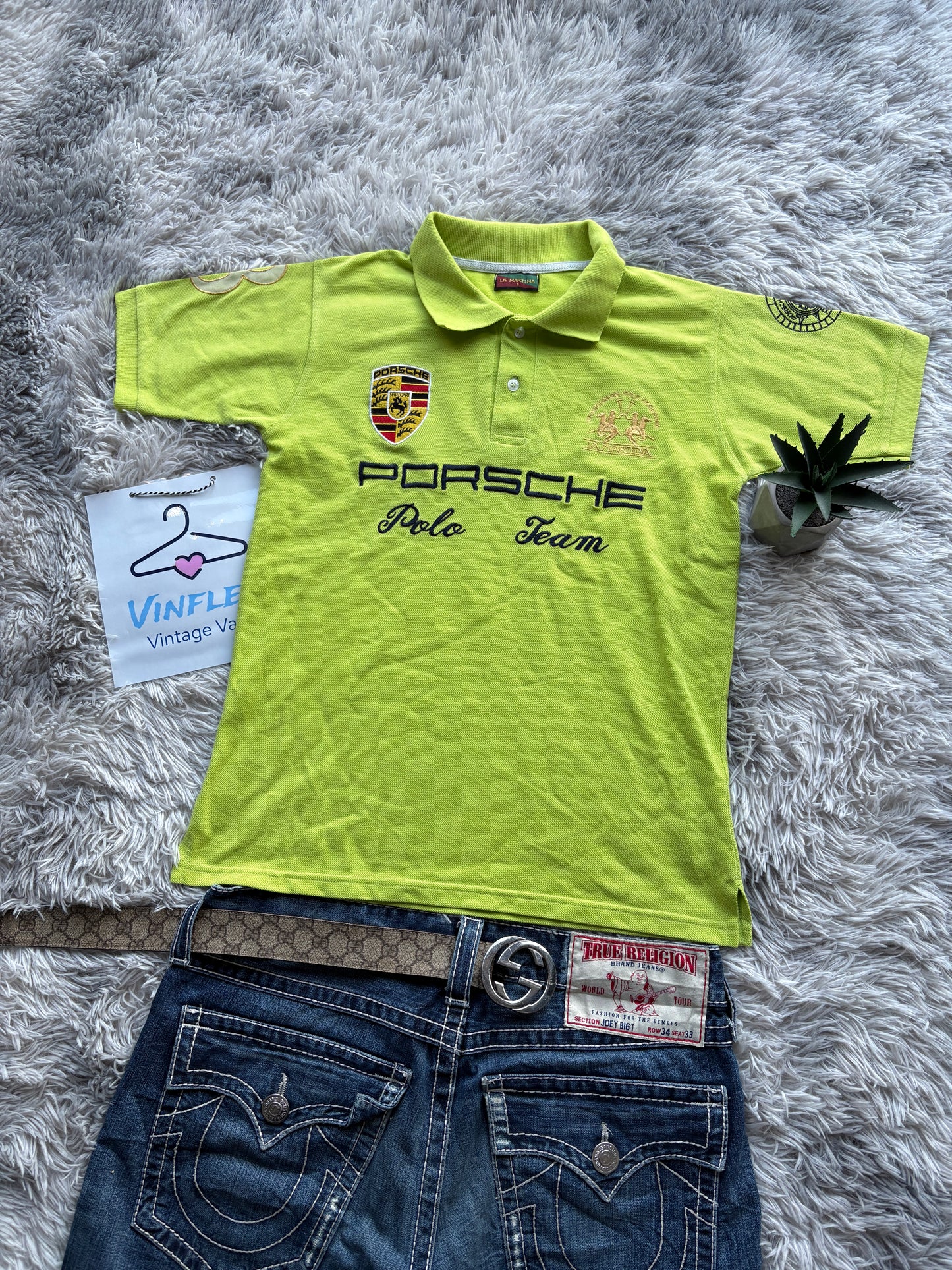 La Martina Porsche Polo T-Shirt (S)