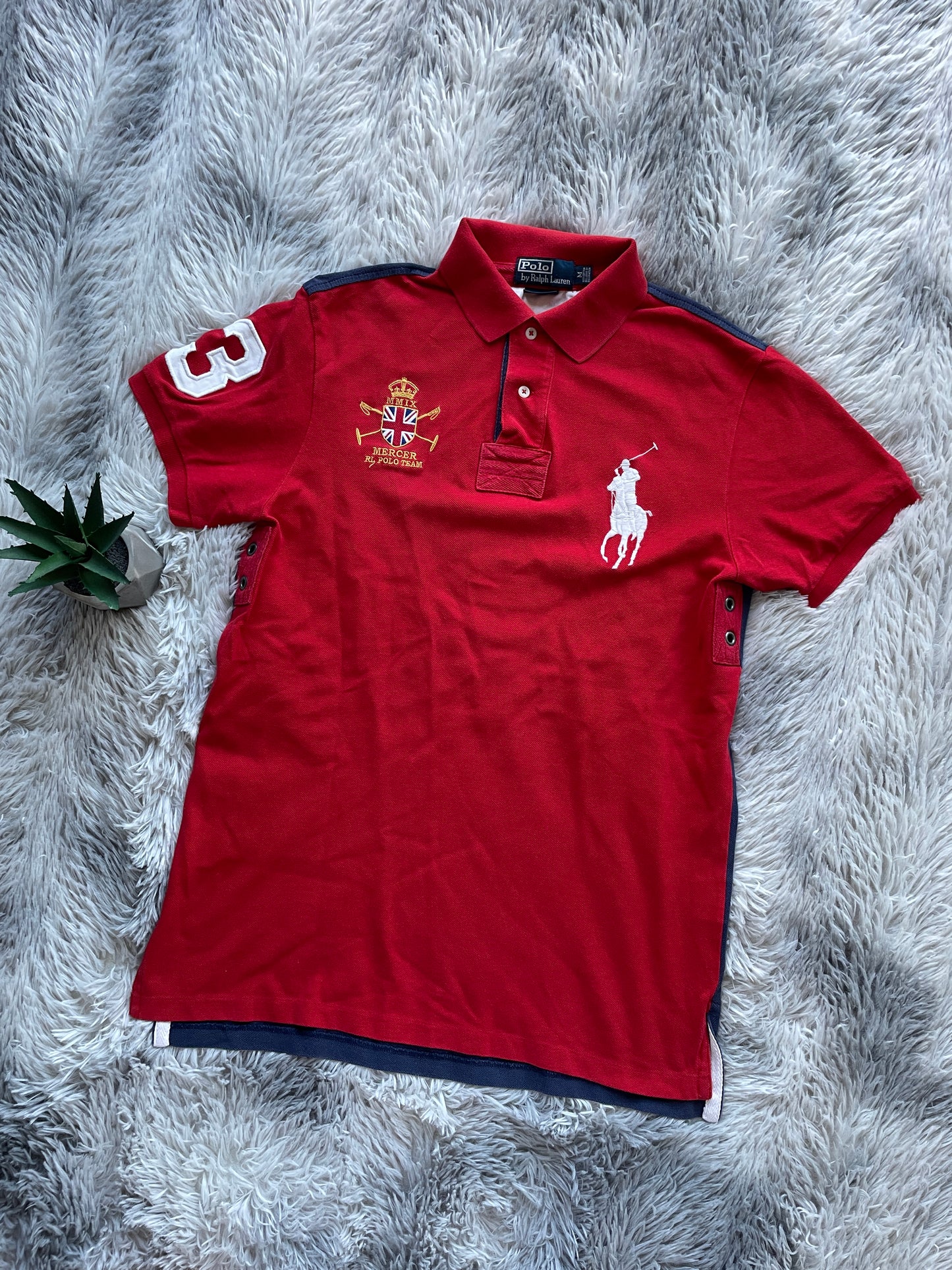 Ralph Lauren Royal Big Pony Polo T-Shirt 3 (M)