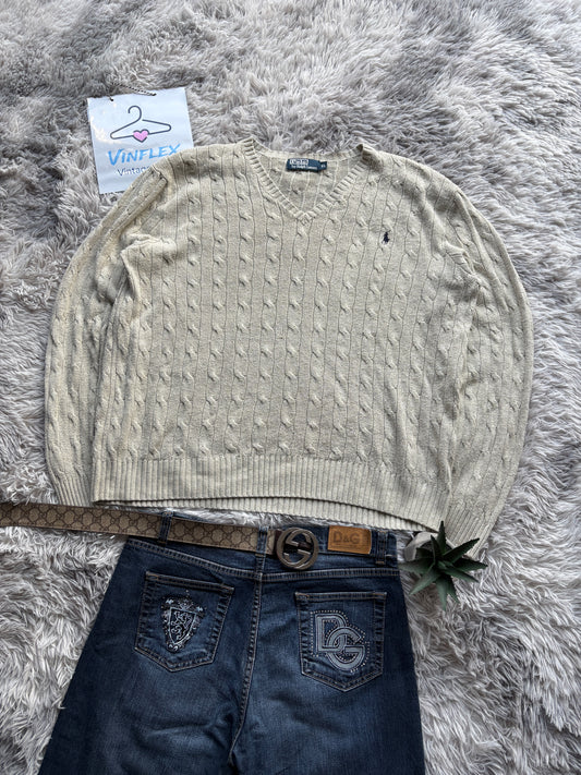 Ralph Lauren V Sweater (XL)