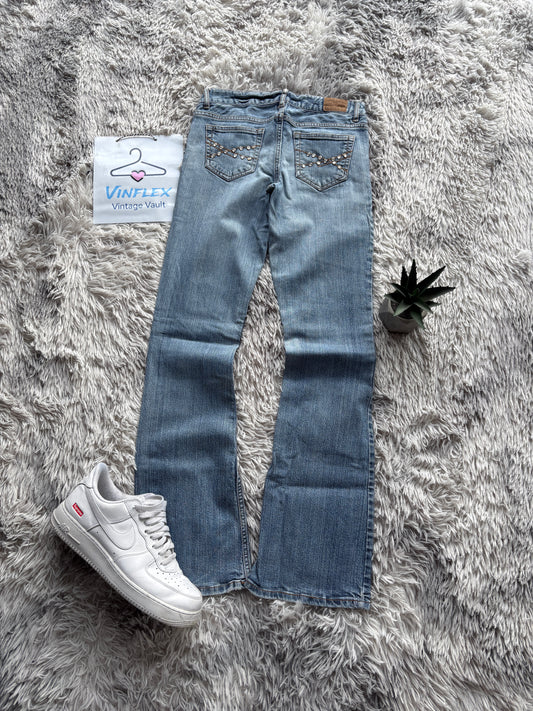 Y2K Style Bootcut Jeans (S Damen)