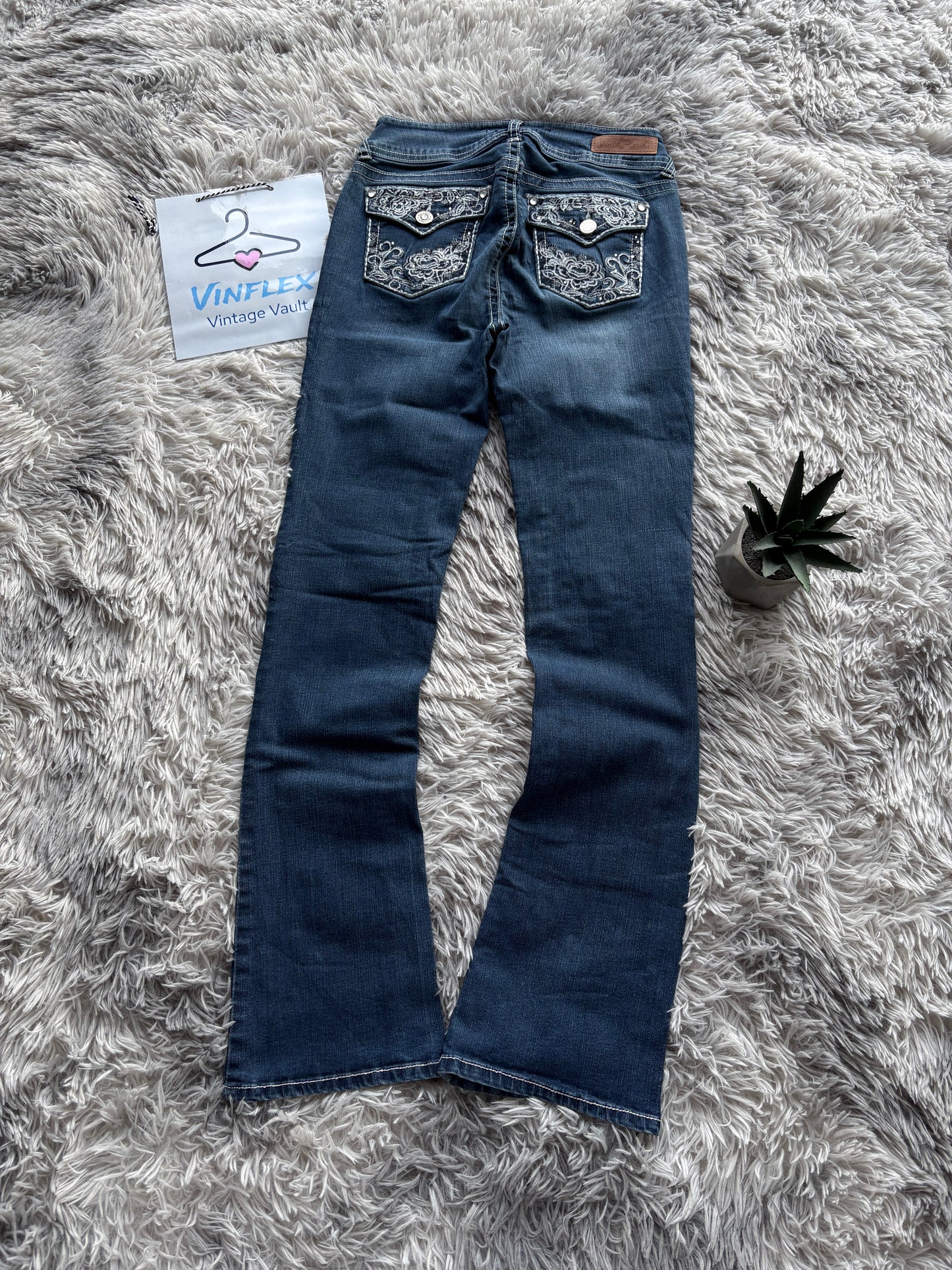 Y2K Style Bootcut Jeans (XS Damen)