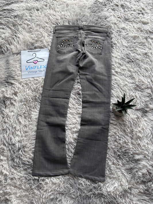 Y2K Style Bootcut Jeans (S Damen)