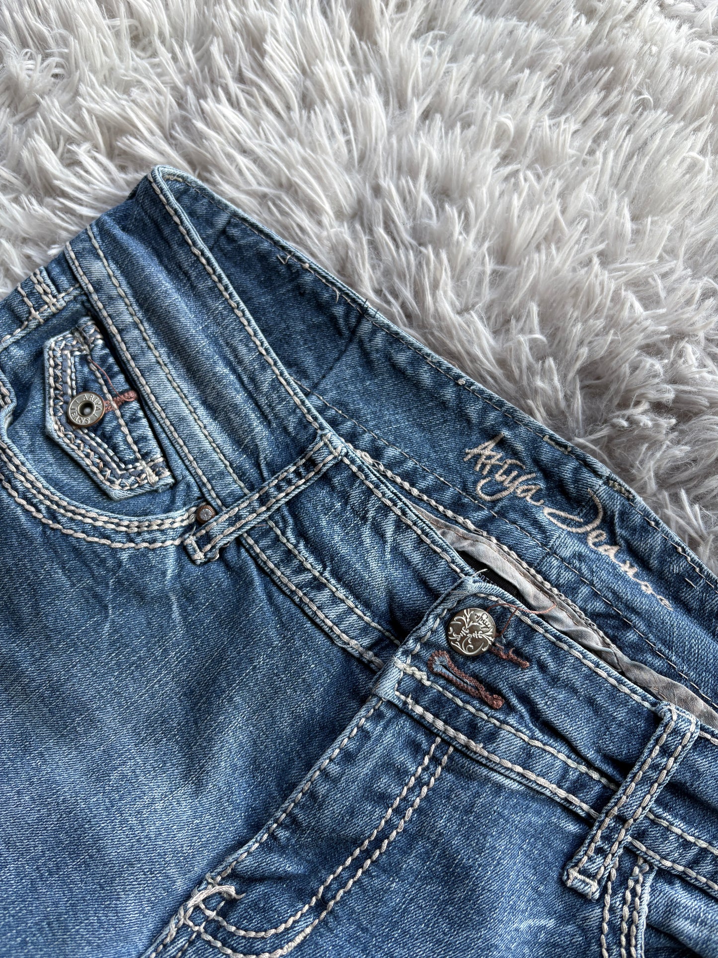 Y2K Style Bootcut Jeans (M Damen)