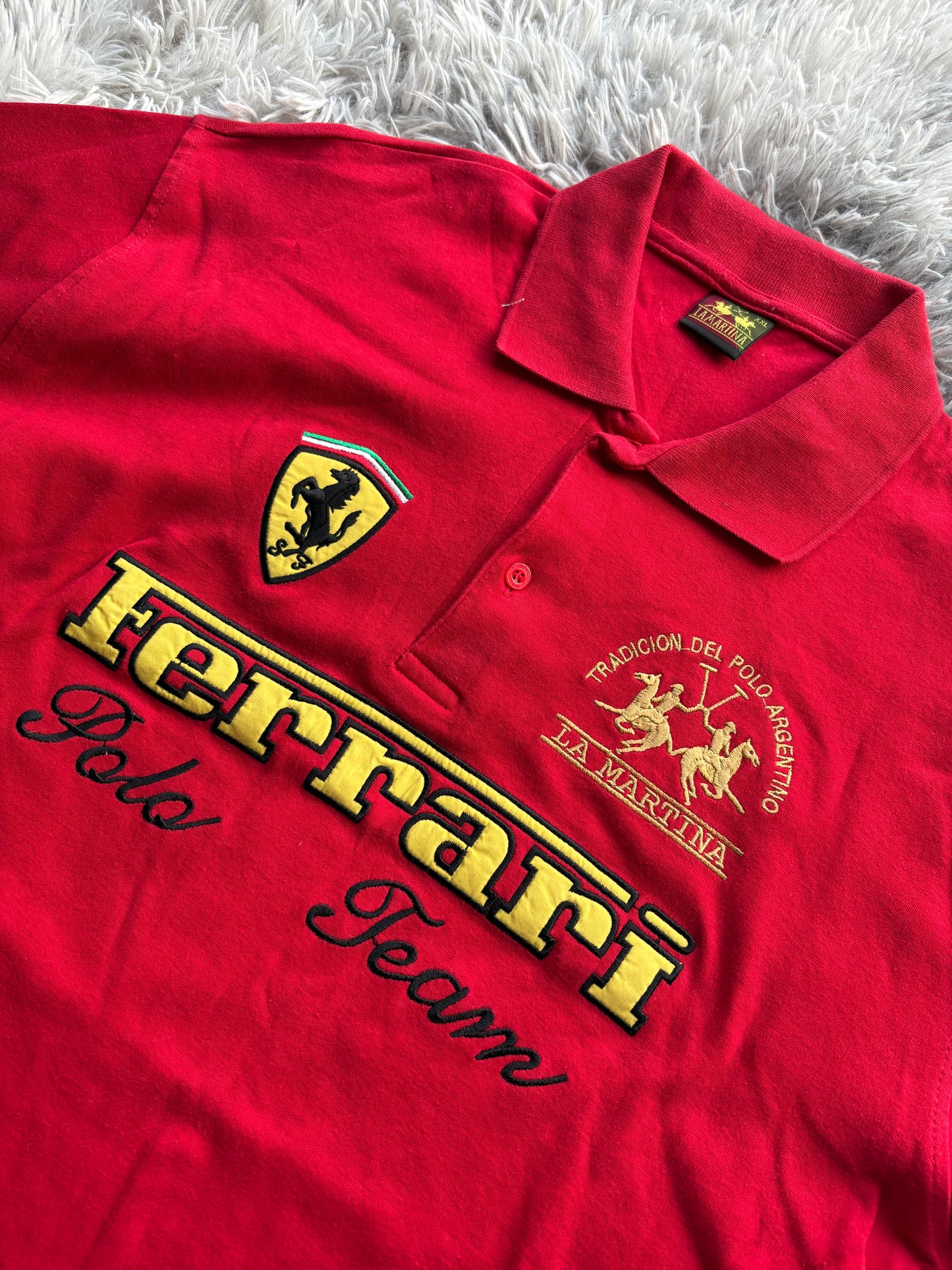 La Martina Ferrari Polo T-Shirt (XXL)