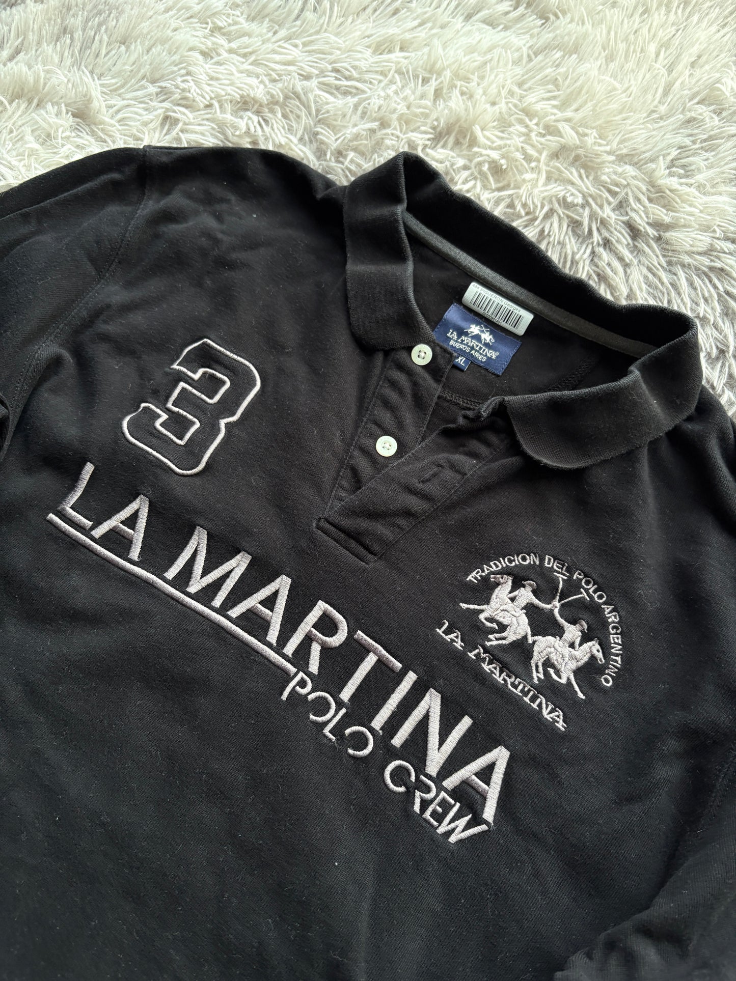 La Martina langarm Polo Shirt (L)