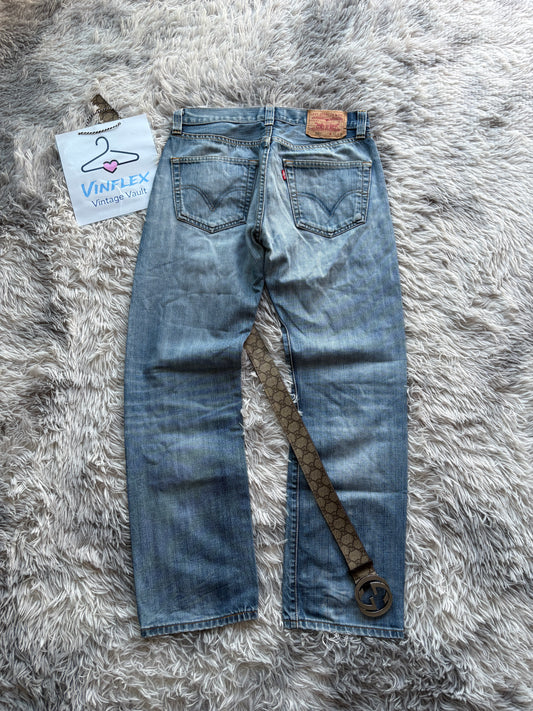 Levis 501 Washed Jeans (W31 L30 / S)