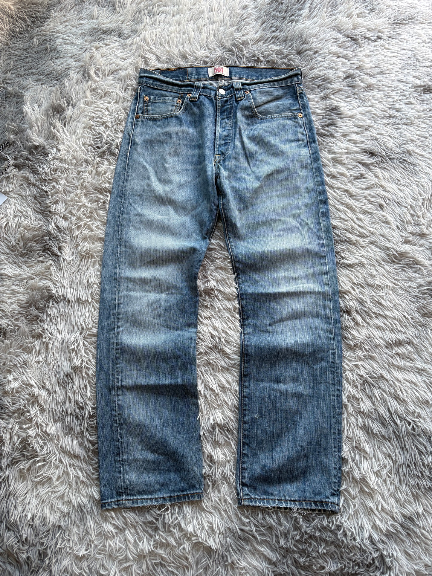 Levis 501 Washed Jeans (W31 L30 / S)