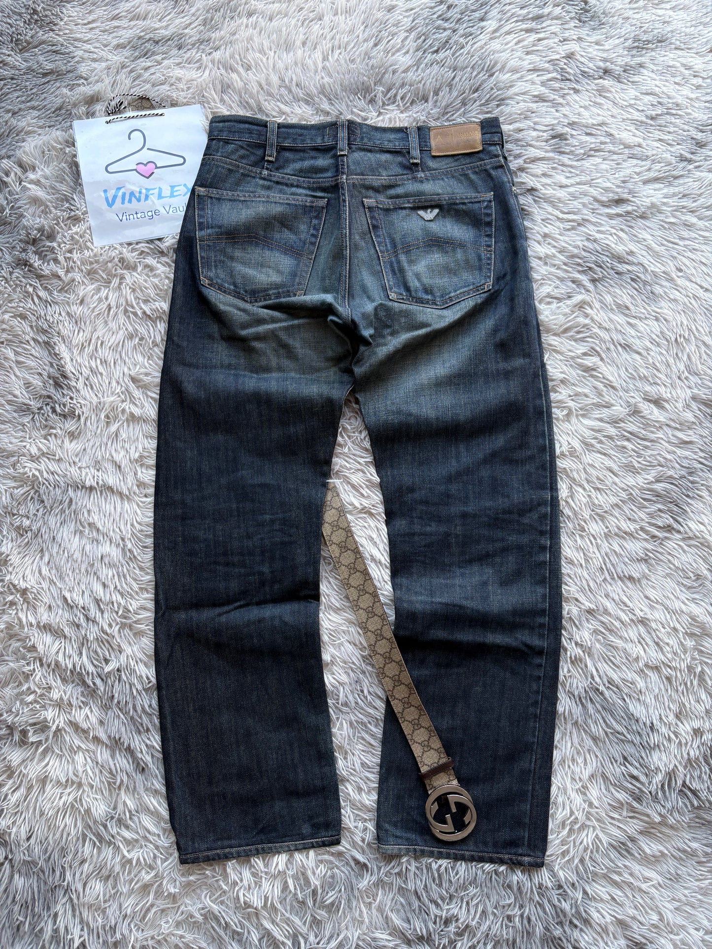 Armani Washed Jeans (32)