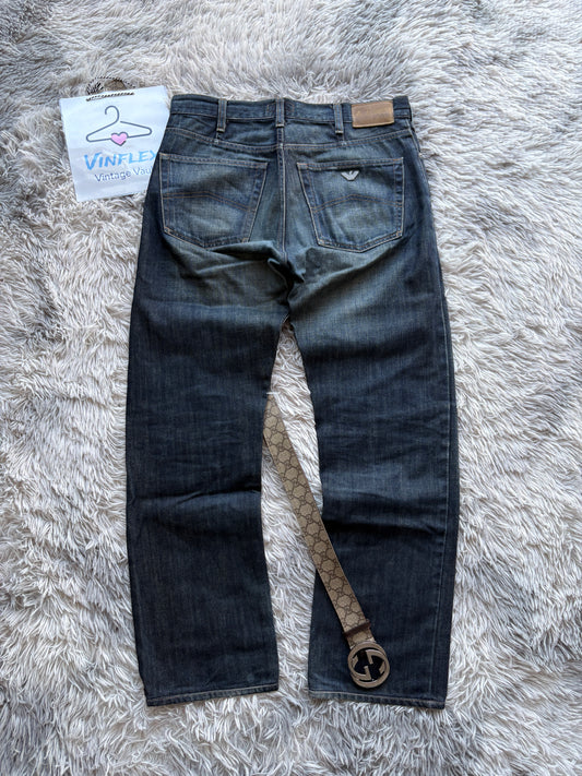 Armani Washed Jeans (32)