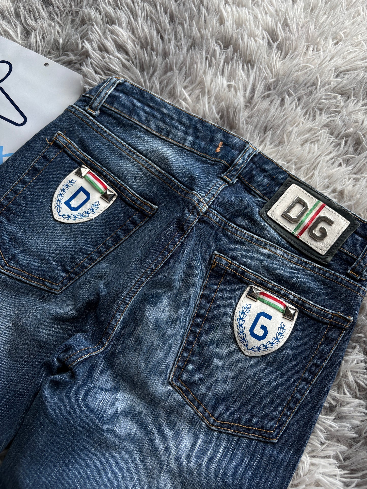 D&G Patched Jeans (XS)