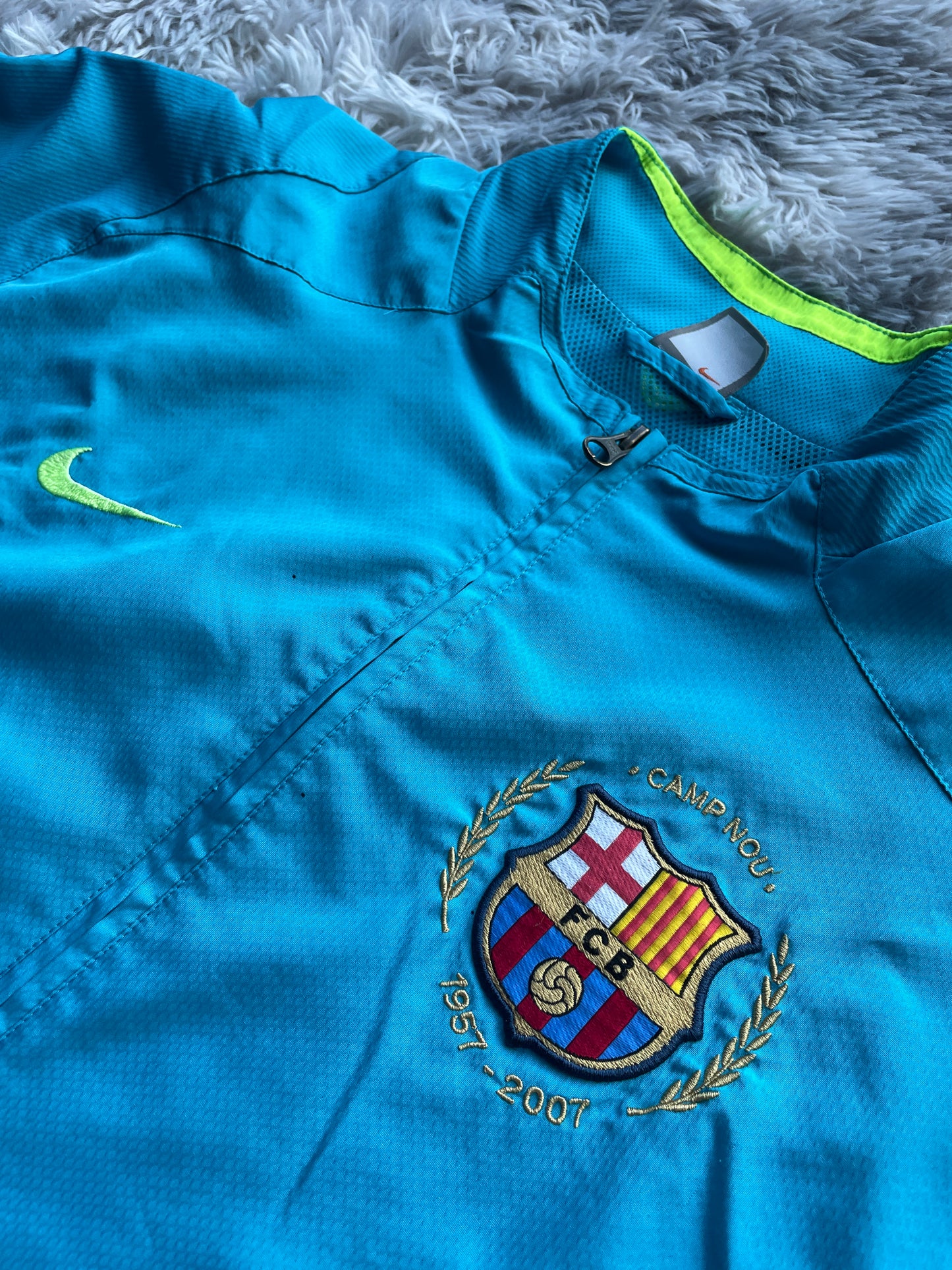 Nike FC Barcelona 1957-2007 Tracksuit selten (M)