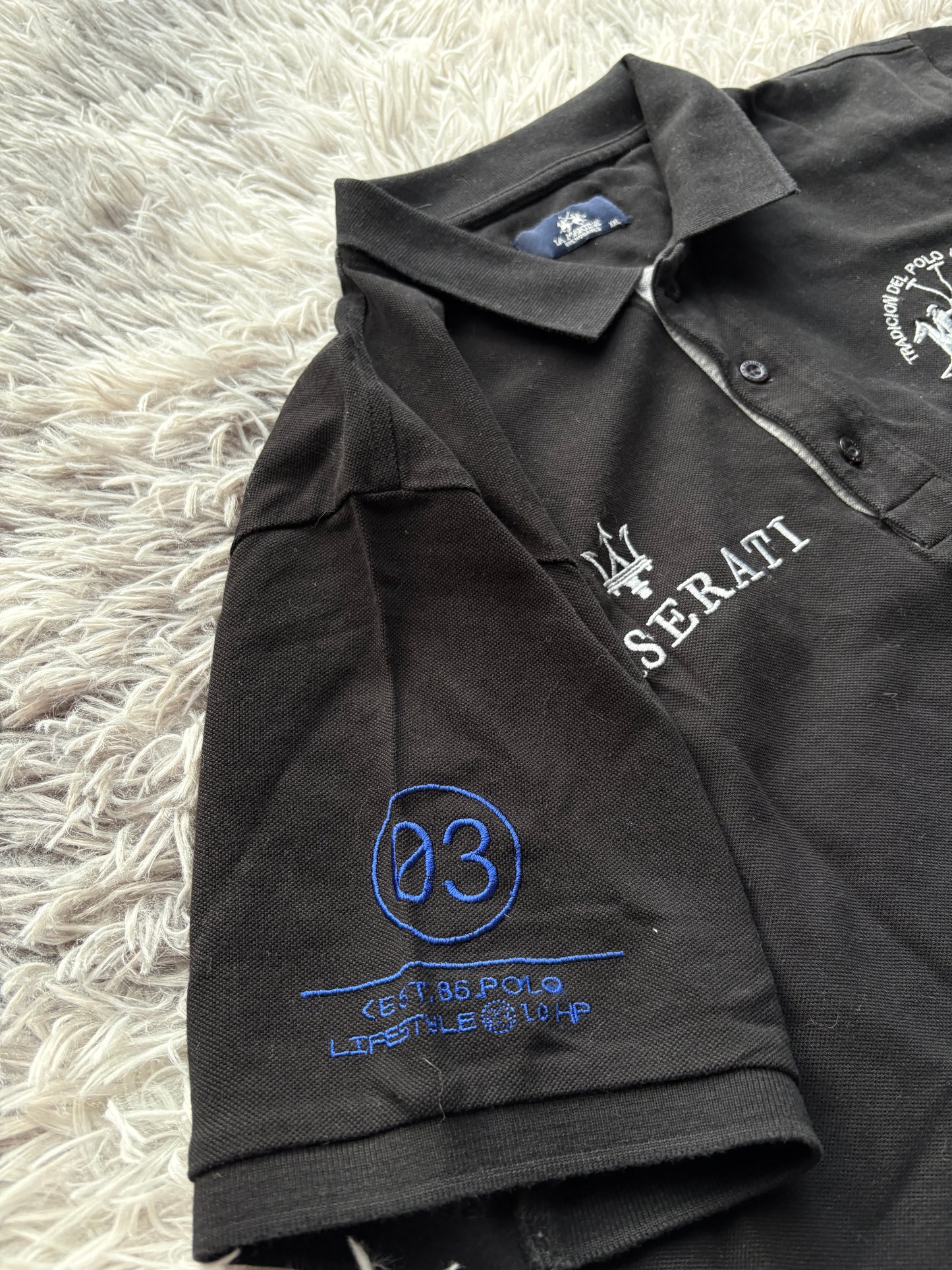 Maserati La Martina Polo T-Shirt (L)