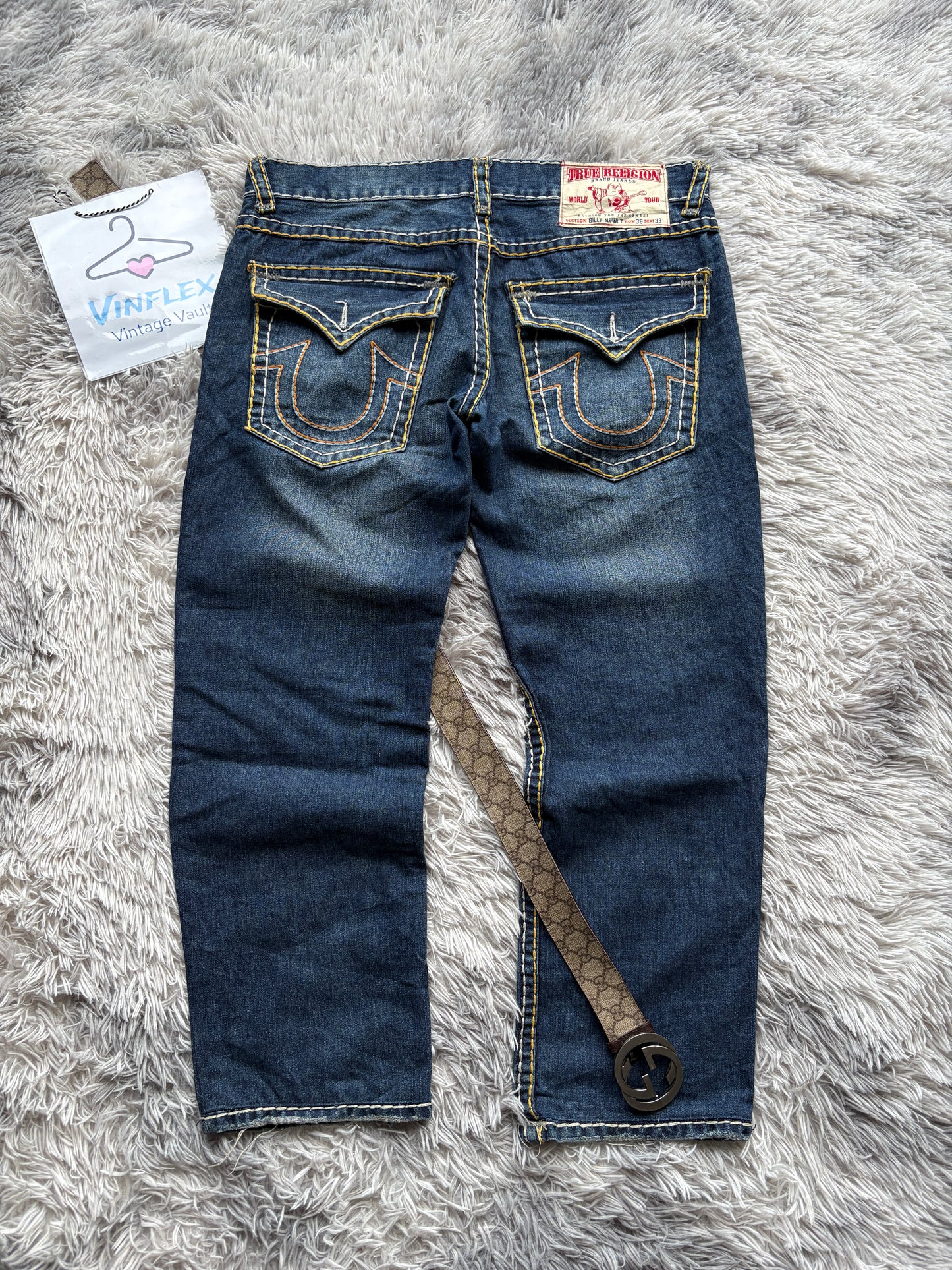 True Religion Baggy Jeans (36) L-XL