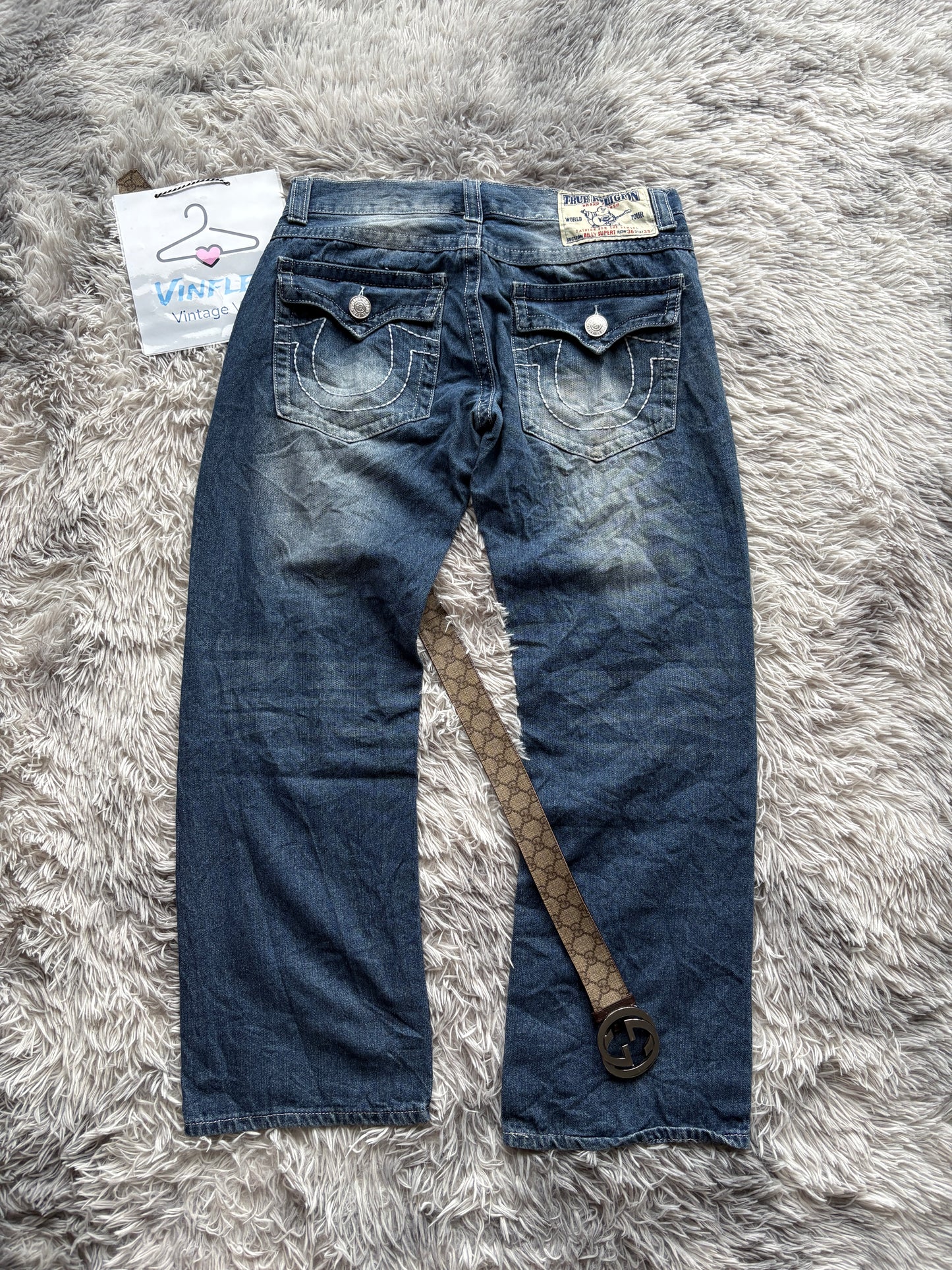True Religion Baggy Jeans (36) M