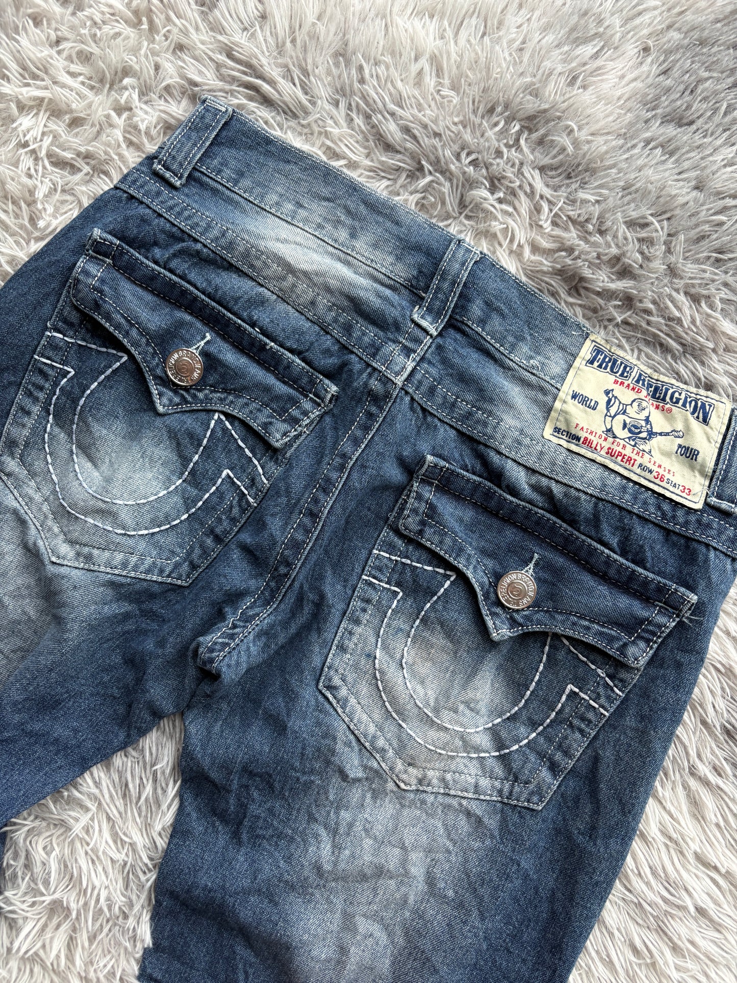True Religion Baggy Jeans (36) M