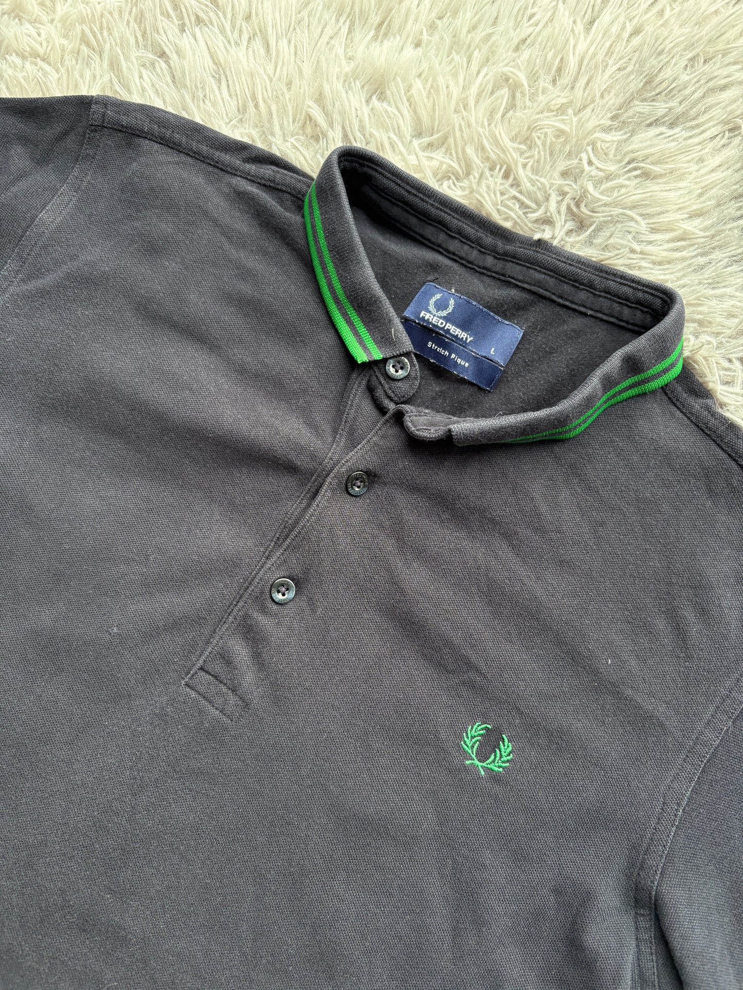 Fred Perry Polo T-Shirt (M)