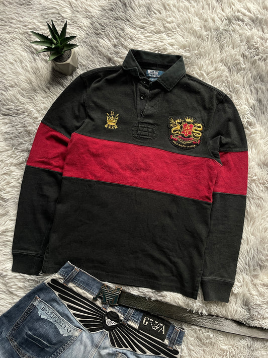 Ralph Lauren Königliches Langarm Polo (S)
