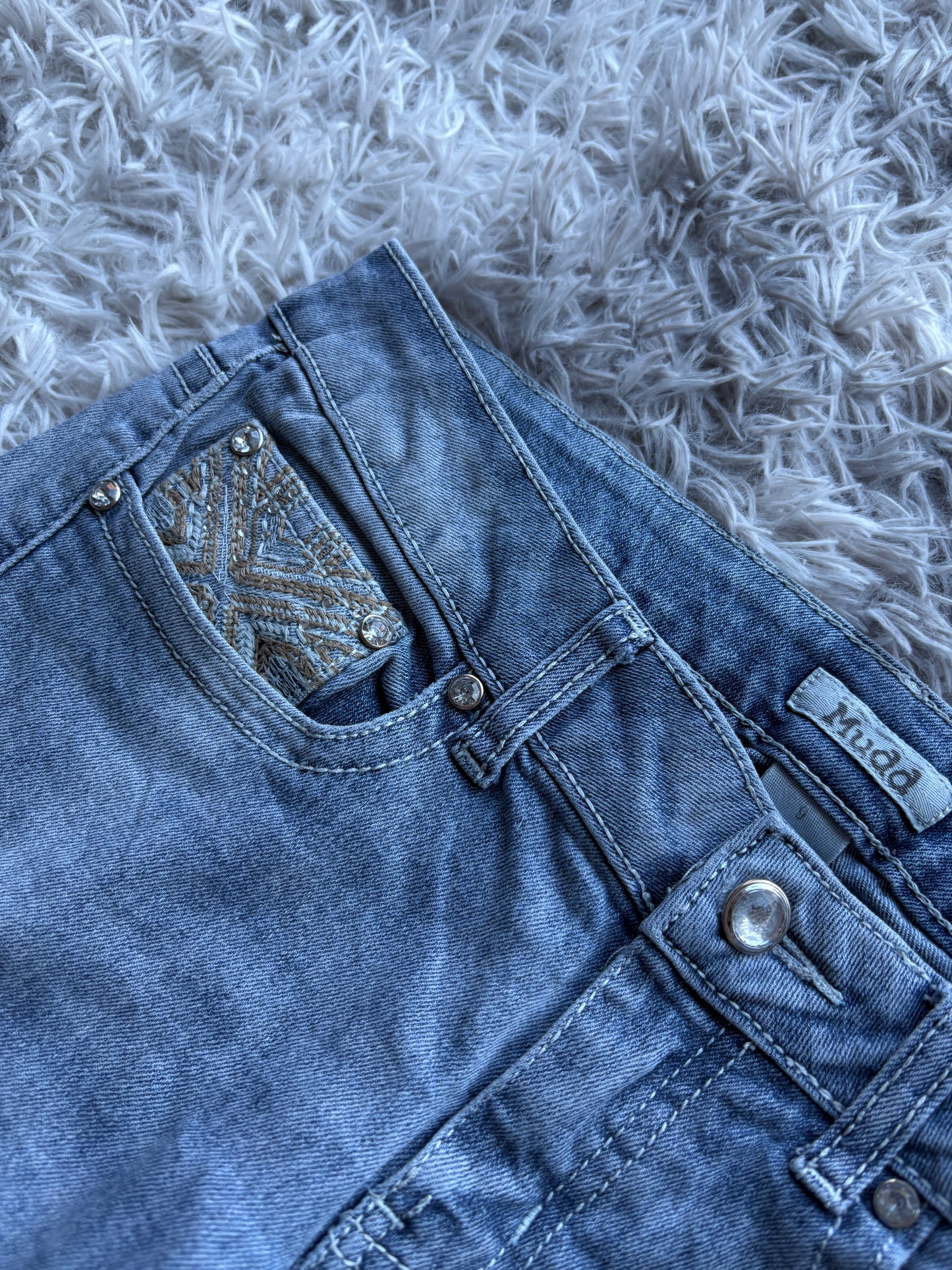 Y2K Style Low Waist Jeans (S Damen)