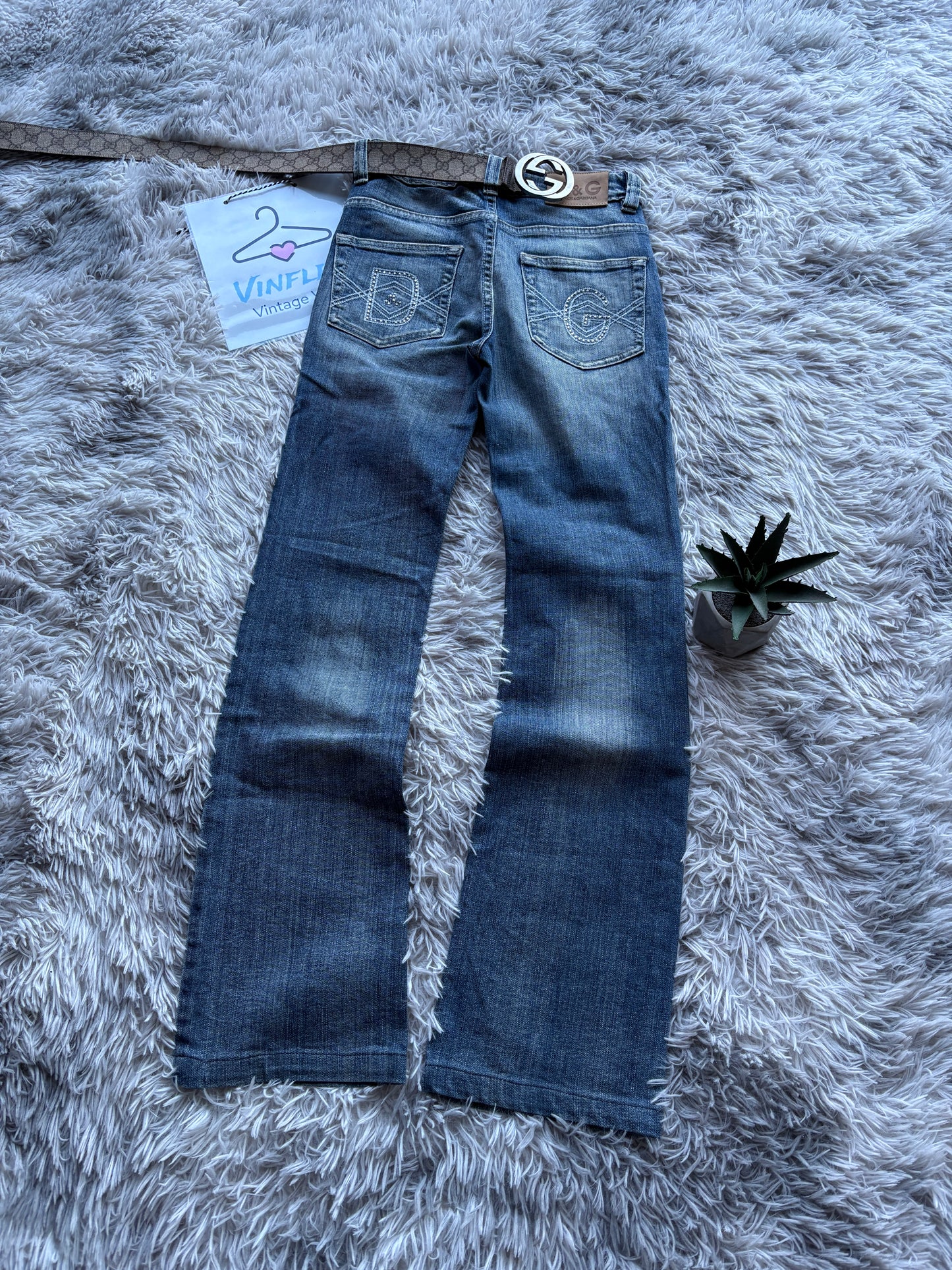 D&G Printed Dolce & Gabbana Jeans (28 / XS Damen)