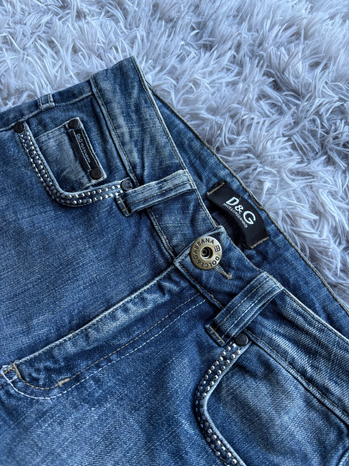 D&G Printed Dolce & Gabbana Jeans (28 / XS Damen)