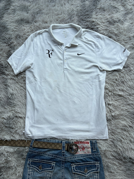 Nike Roger Federer Polo T-Shirt (L-XL)