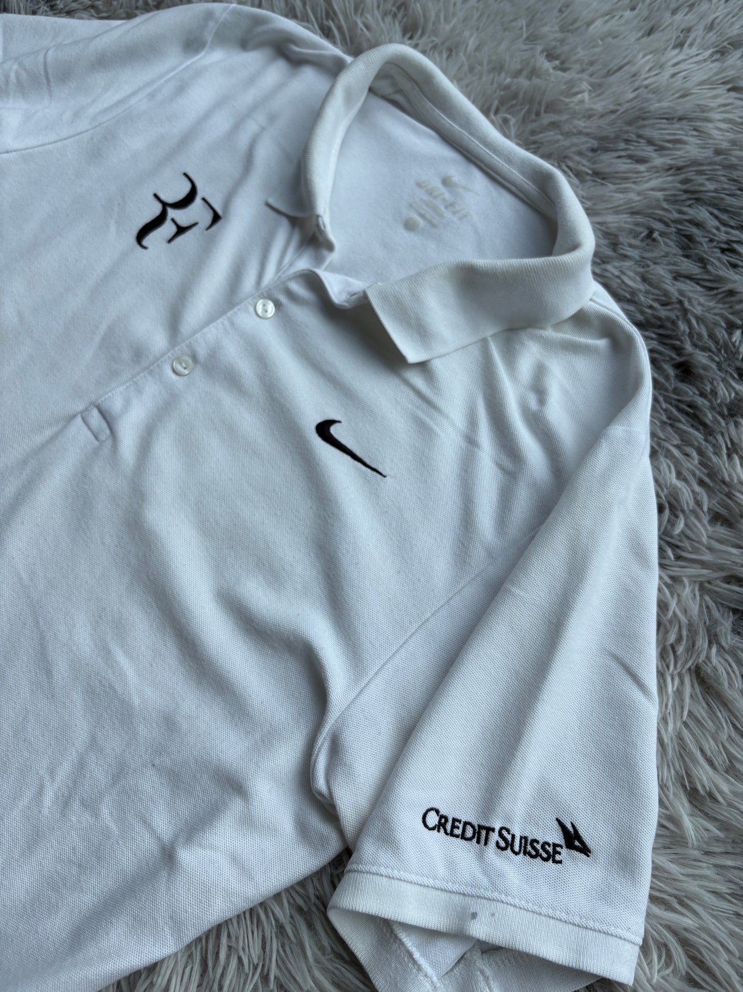 Nike Roger Federer Polo T-Shirt (L-XL)