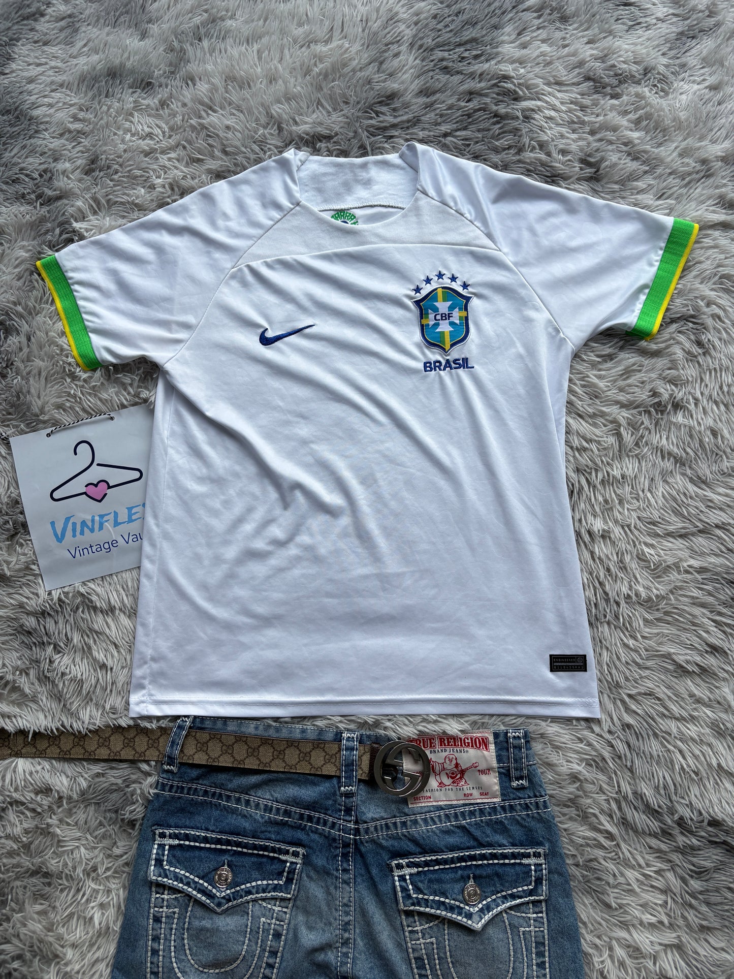 Nike Brasilien Fußball Trikot (M)