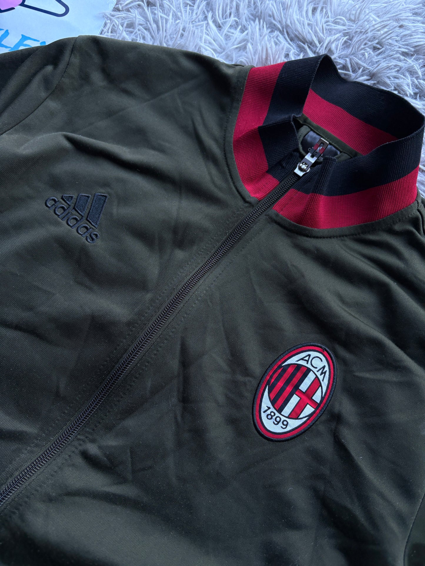 Adidas AC Milan Trainingsjacke (L)