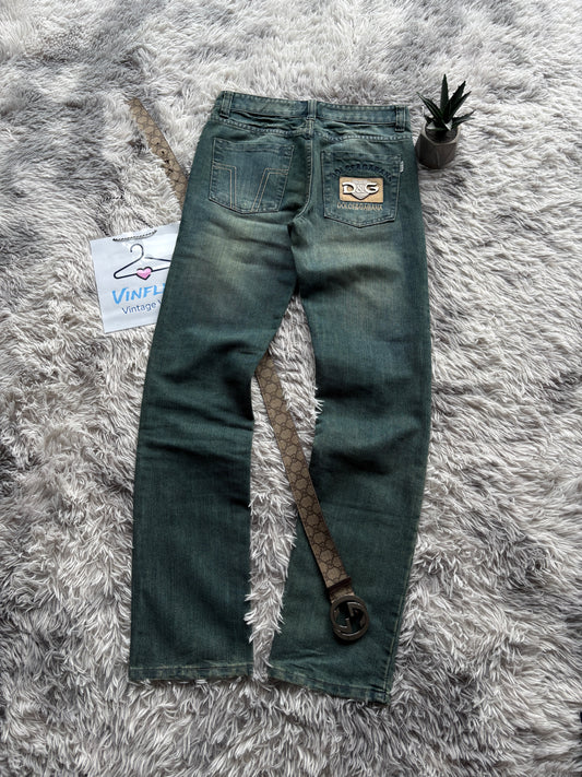 Dolce & Gabbana Printed Jeans (S-M)
