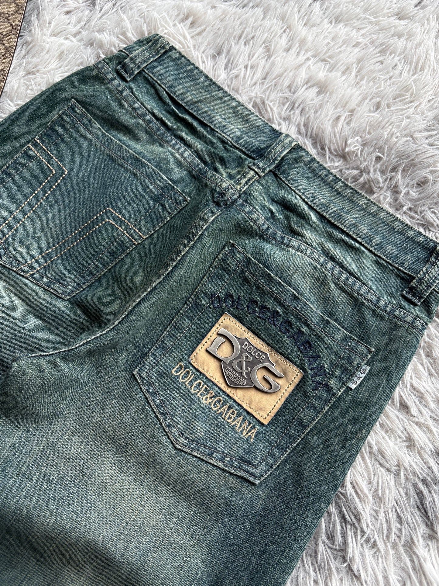 Dolce & Gabbana Printed Jeans (S-M)