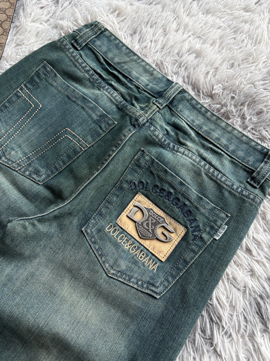 Dolce & Gabbana Printed Jeans (S-M)