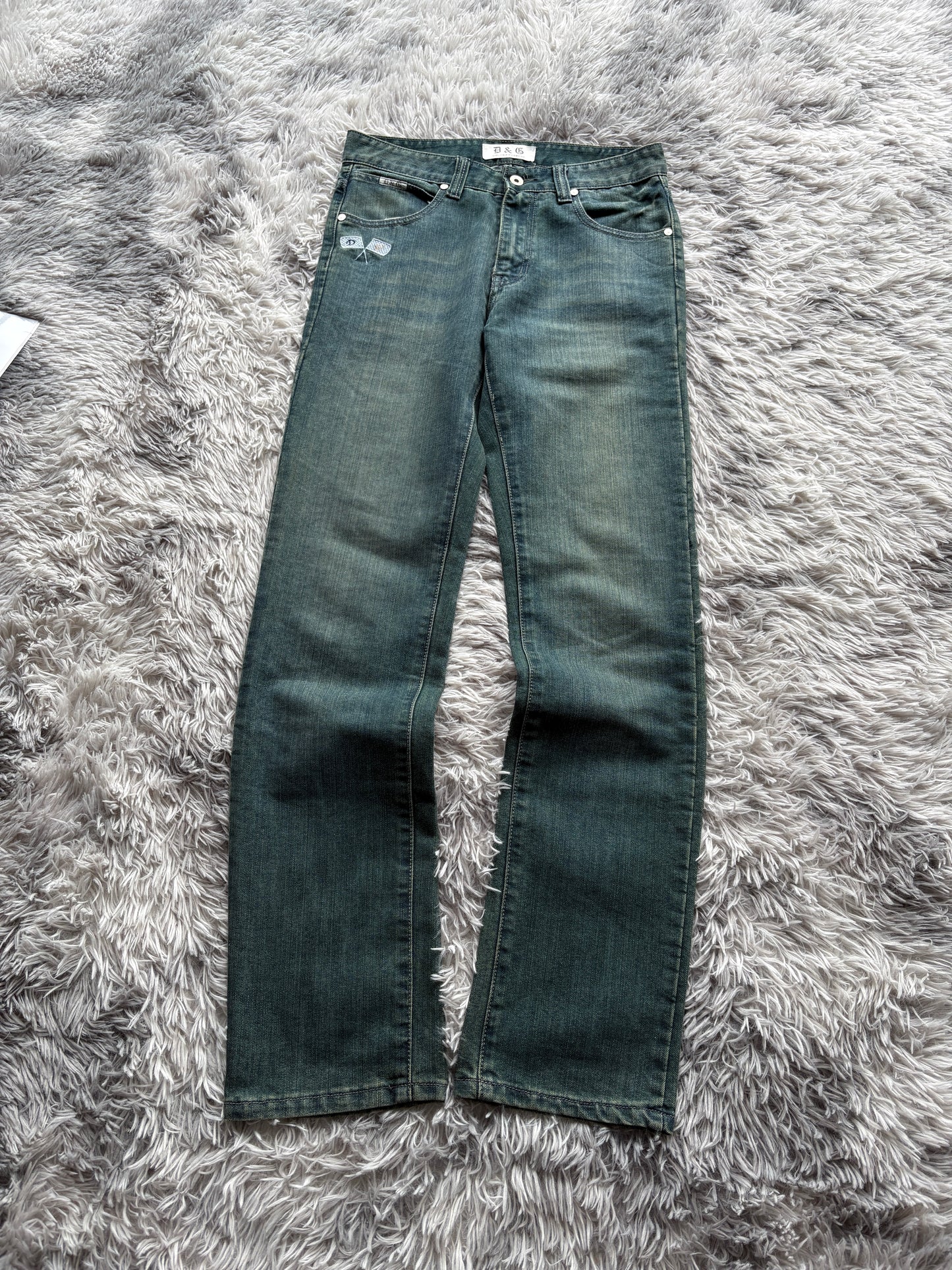 Dolce & Gabbana Printed Jeans (S-M)
