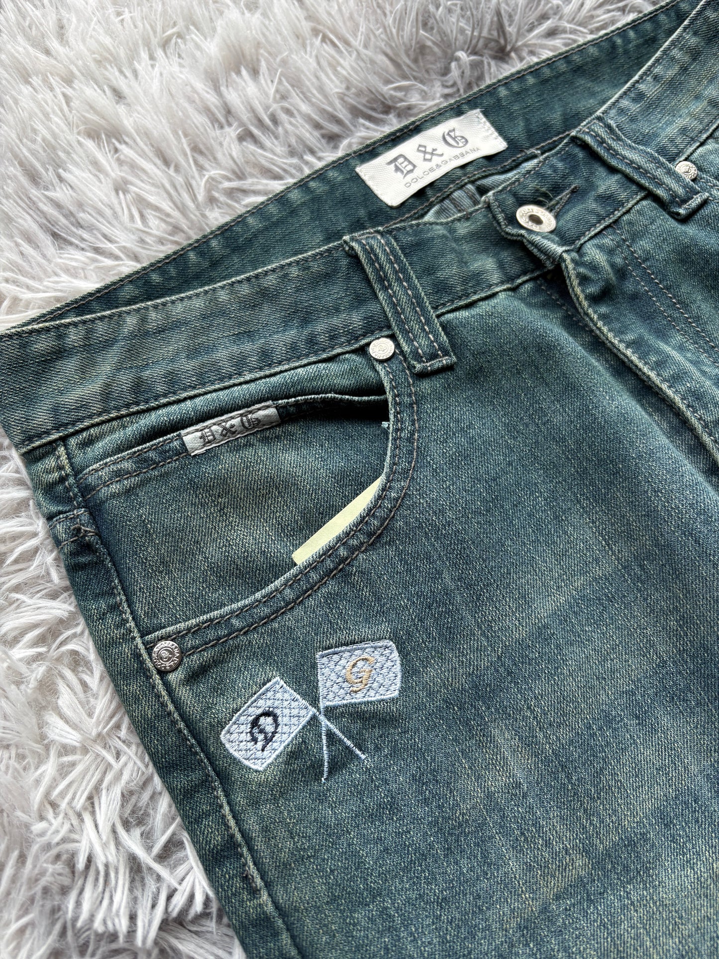 Dolce & Gabbana Printed Jeans (S-M)