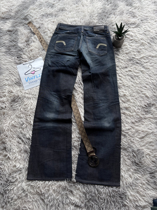 G-Star Bootcut Washed Jeans (W27 L34)