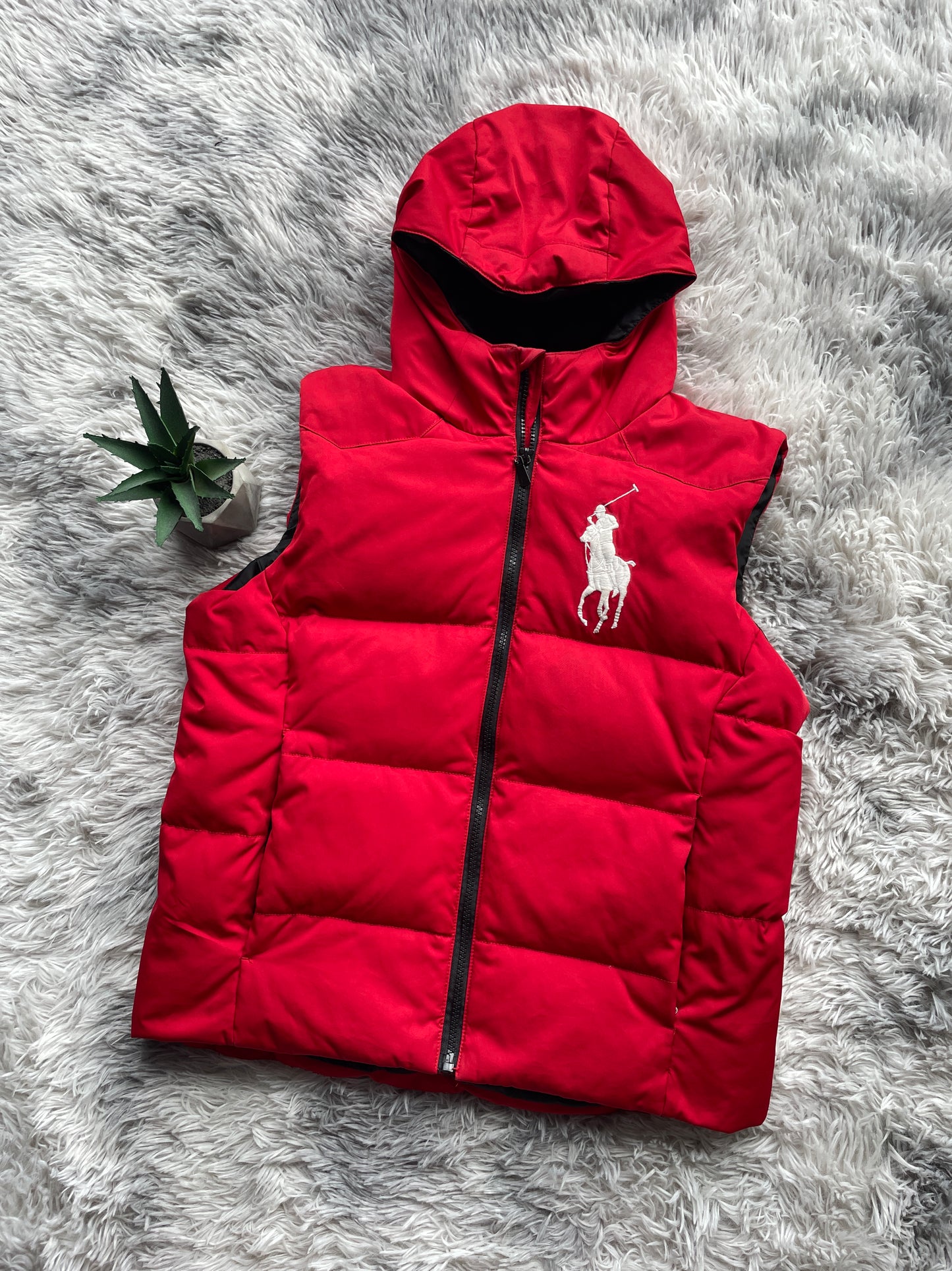 Ralph Lauren Big Pony Weste (Kinder L)
