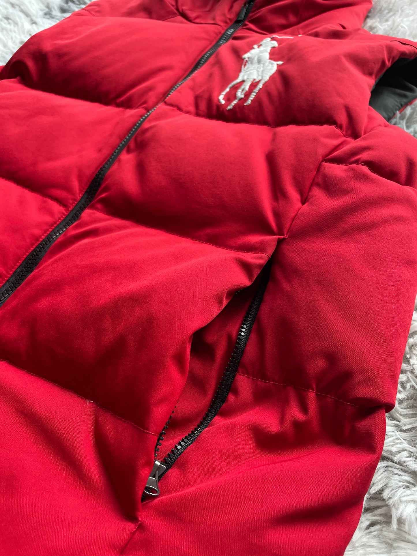 Ralph Lauren Big Pony Weste (Kinder L)