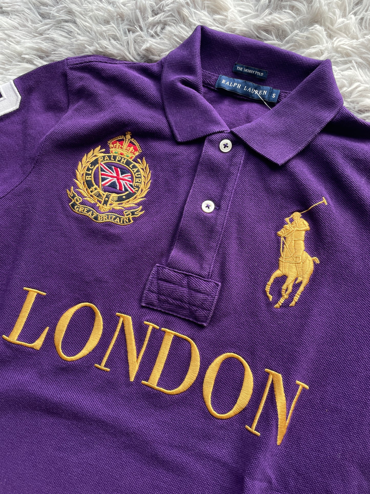 Ralph Lauren London Chief Keef Polo T-Shirt (Frauen S)