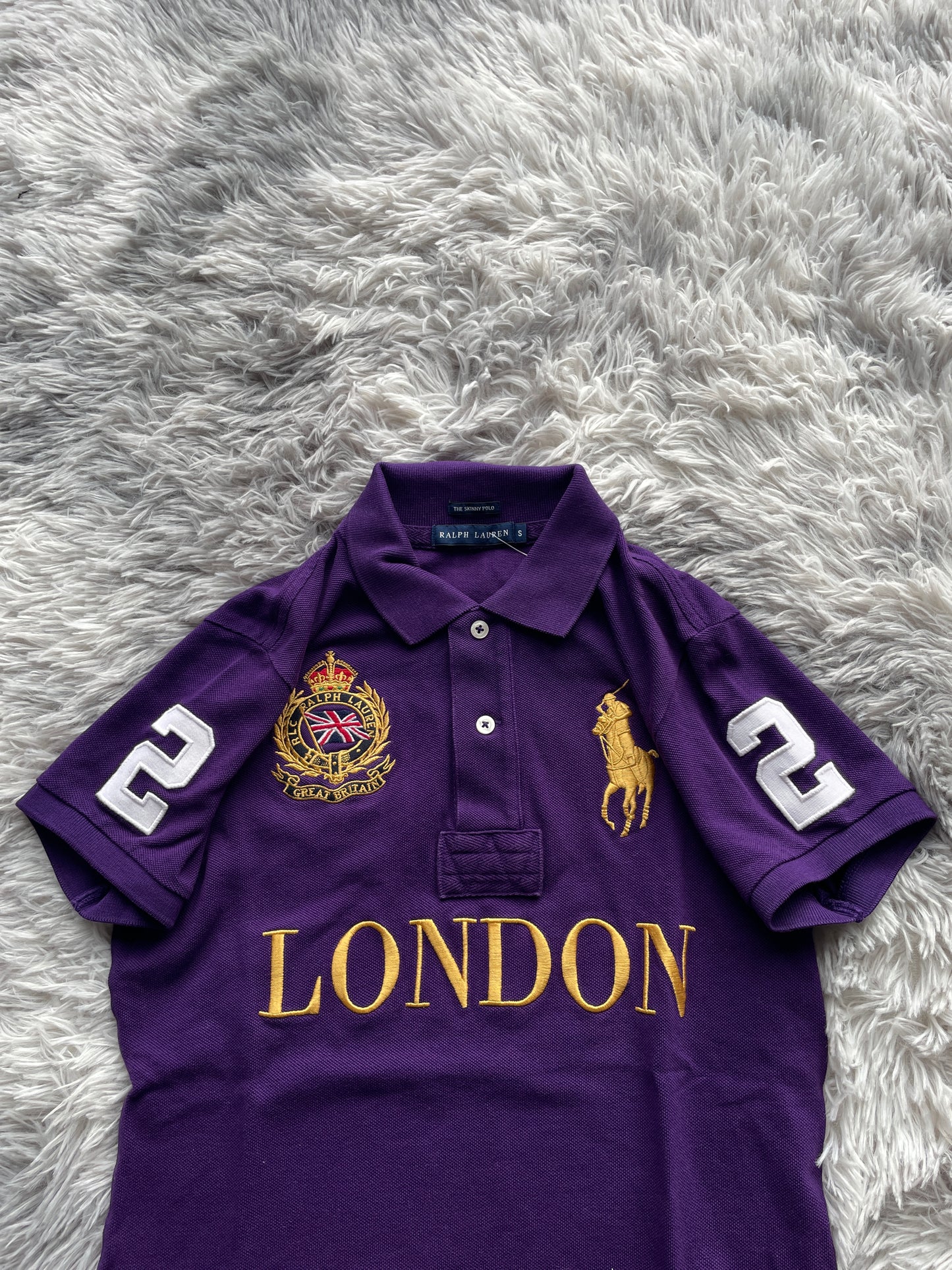 Ralph Lauren London Chief Keef Polo T-Shirt (Frauen S)
