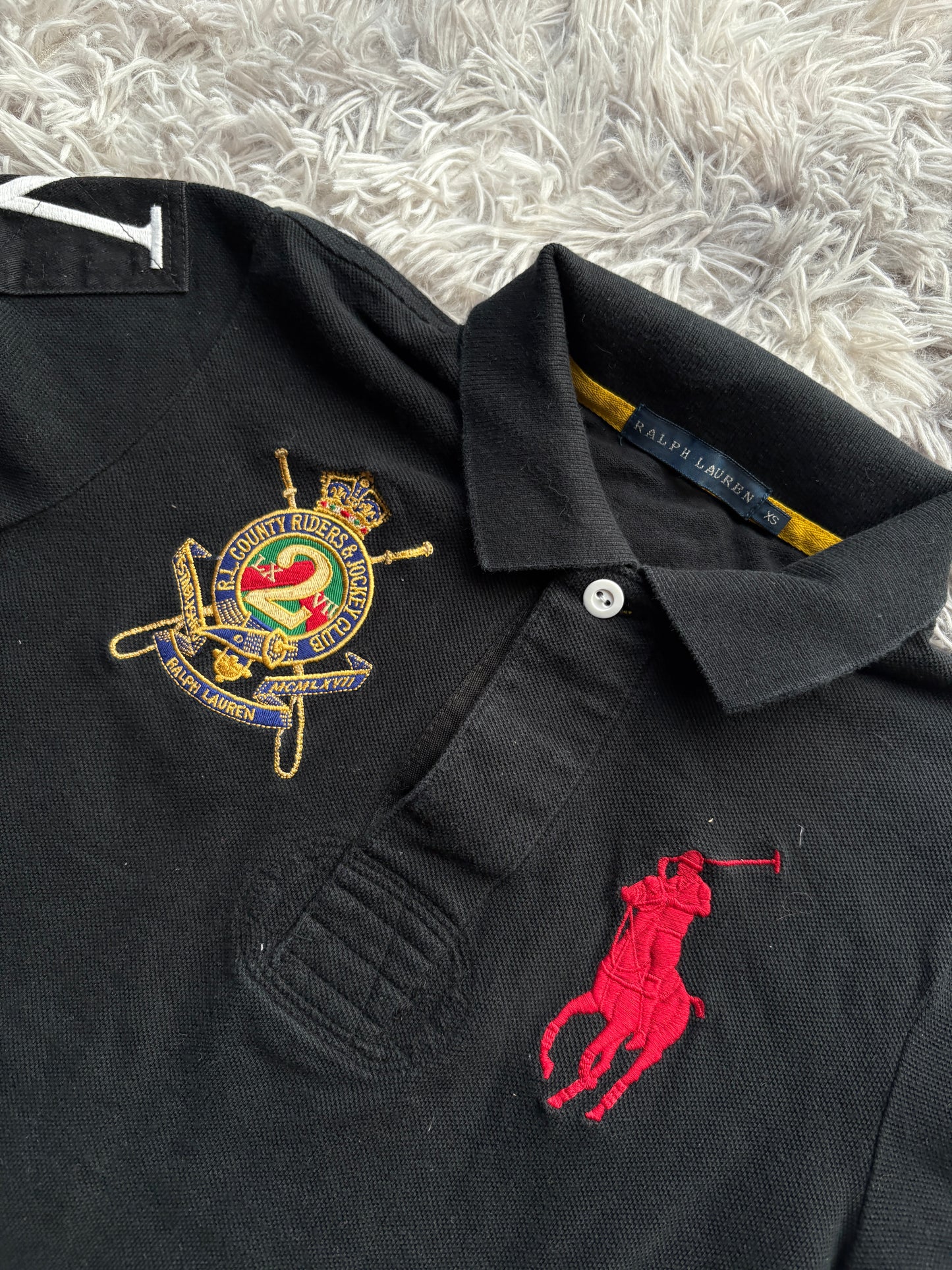 Ralph Lauren Big Pony Polo T-Shirt (XS Damen)