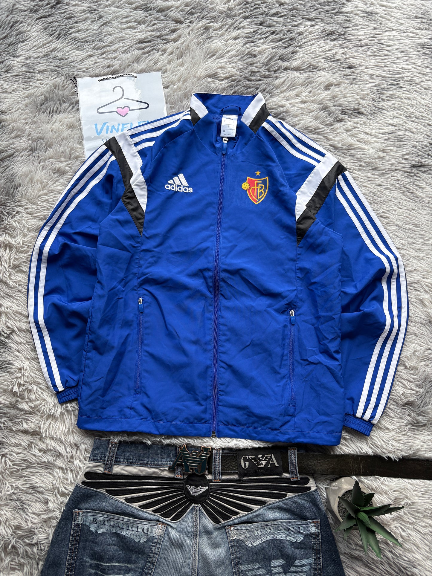 Adidas Fußball Trackjacket (S)