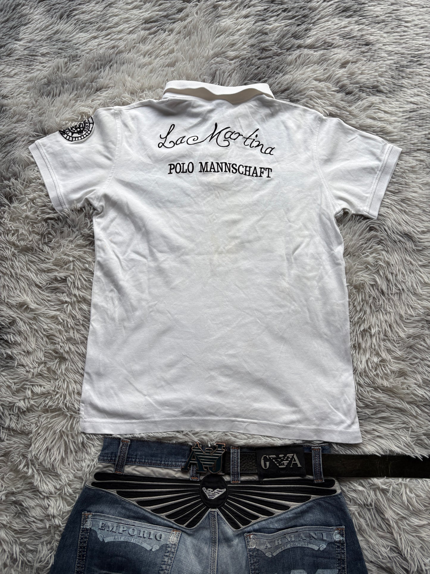Porsche x La Martina Polo T-Shirt (S/L Unisex)