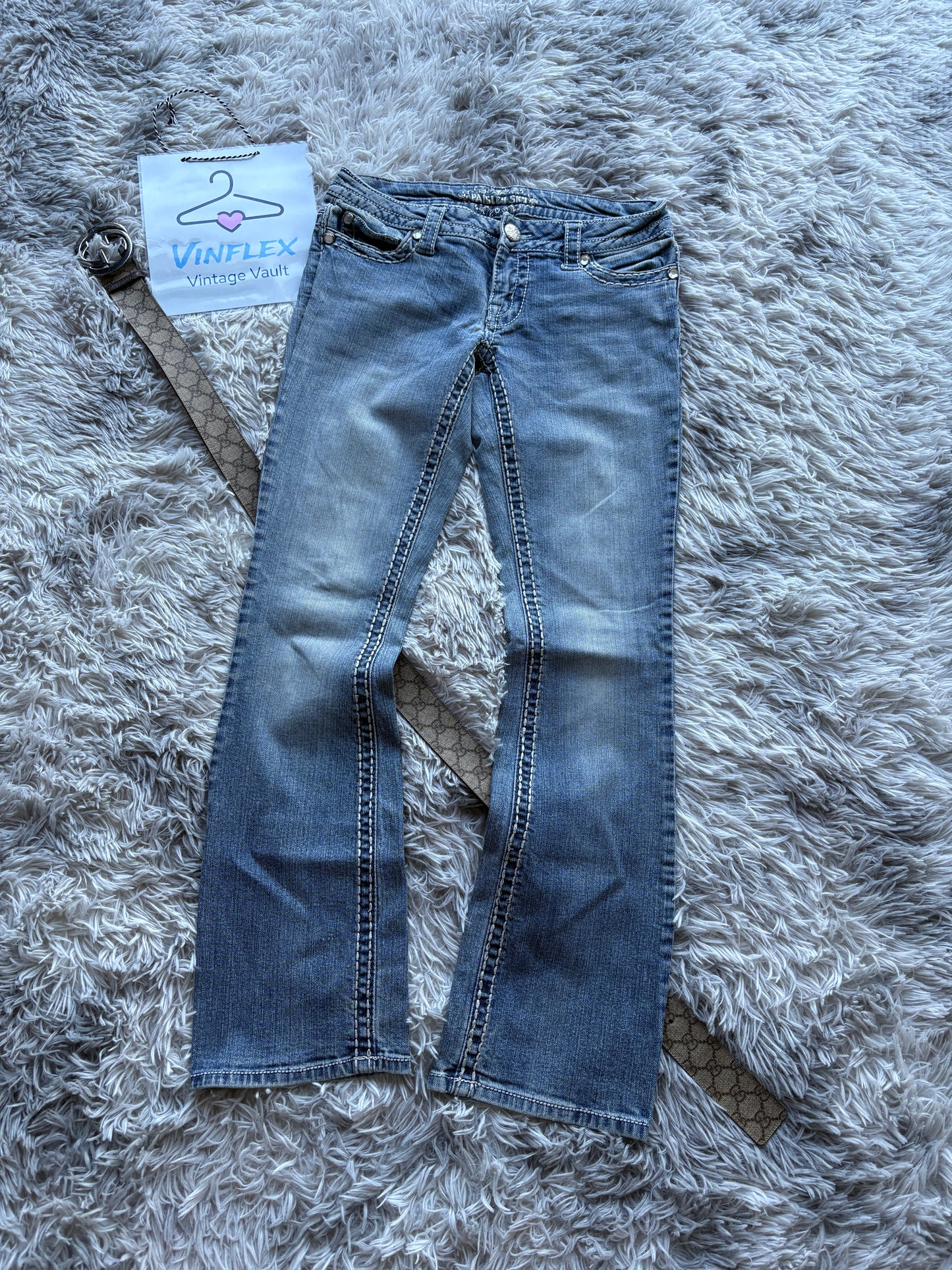 Y2K Style Bootcut Jeans (S Damen)