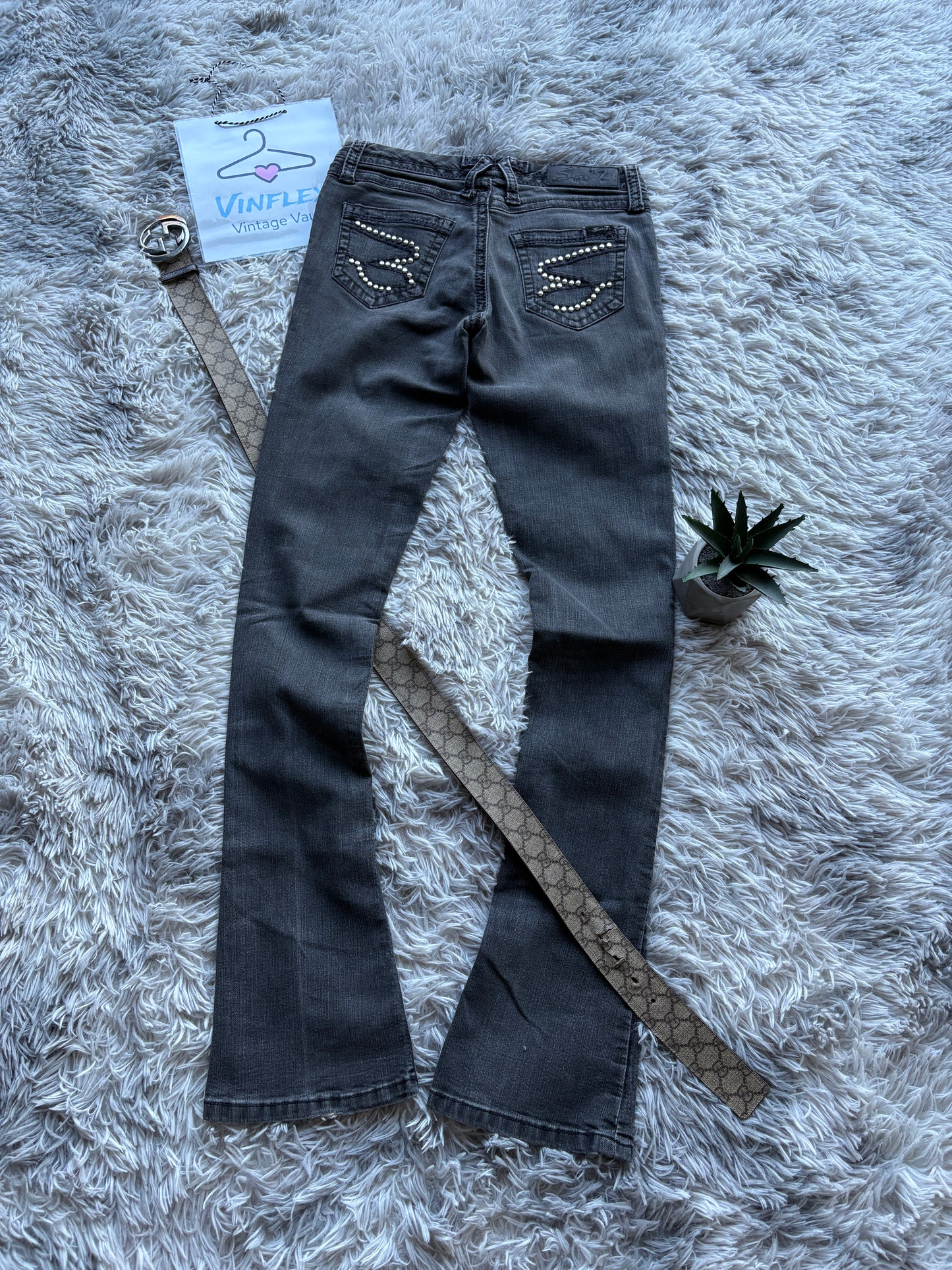 Y2K Style bootcut Jeans (XS Damen)