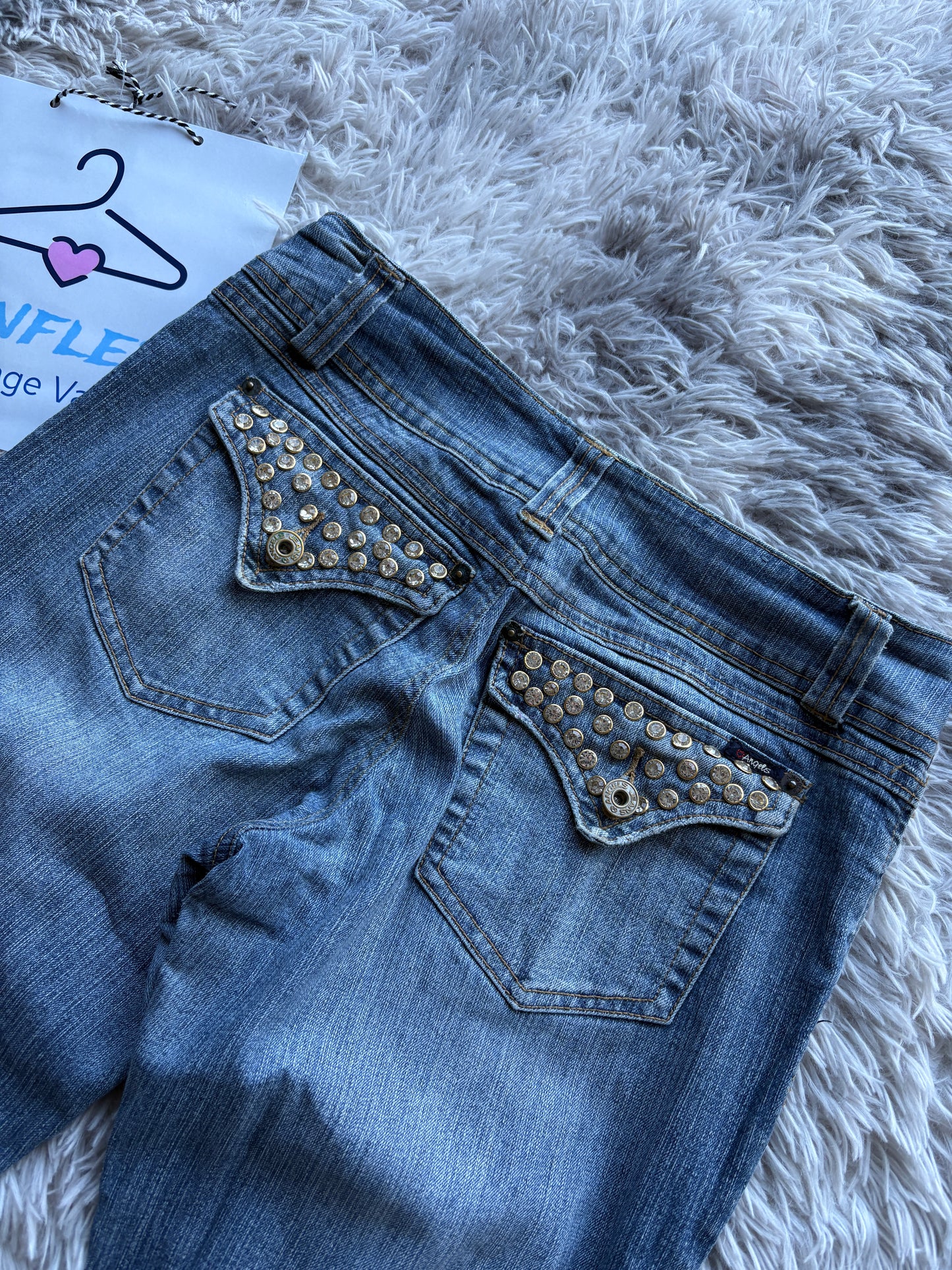 Y2K Style Bootcut Jeans (M Damen)